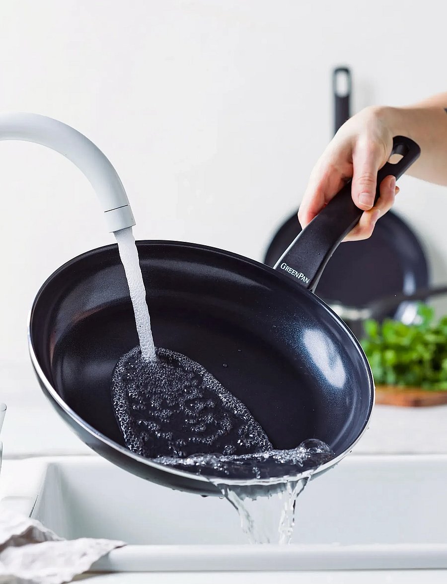 Greenpan - Frypan 24cm - praepannid ja pannid - black - 5