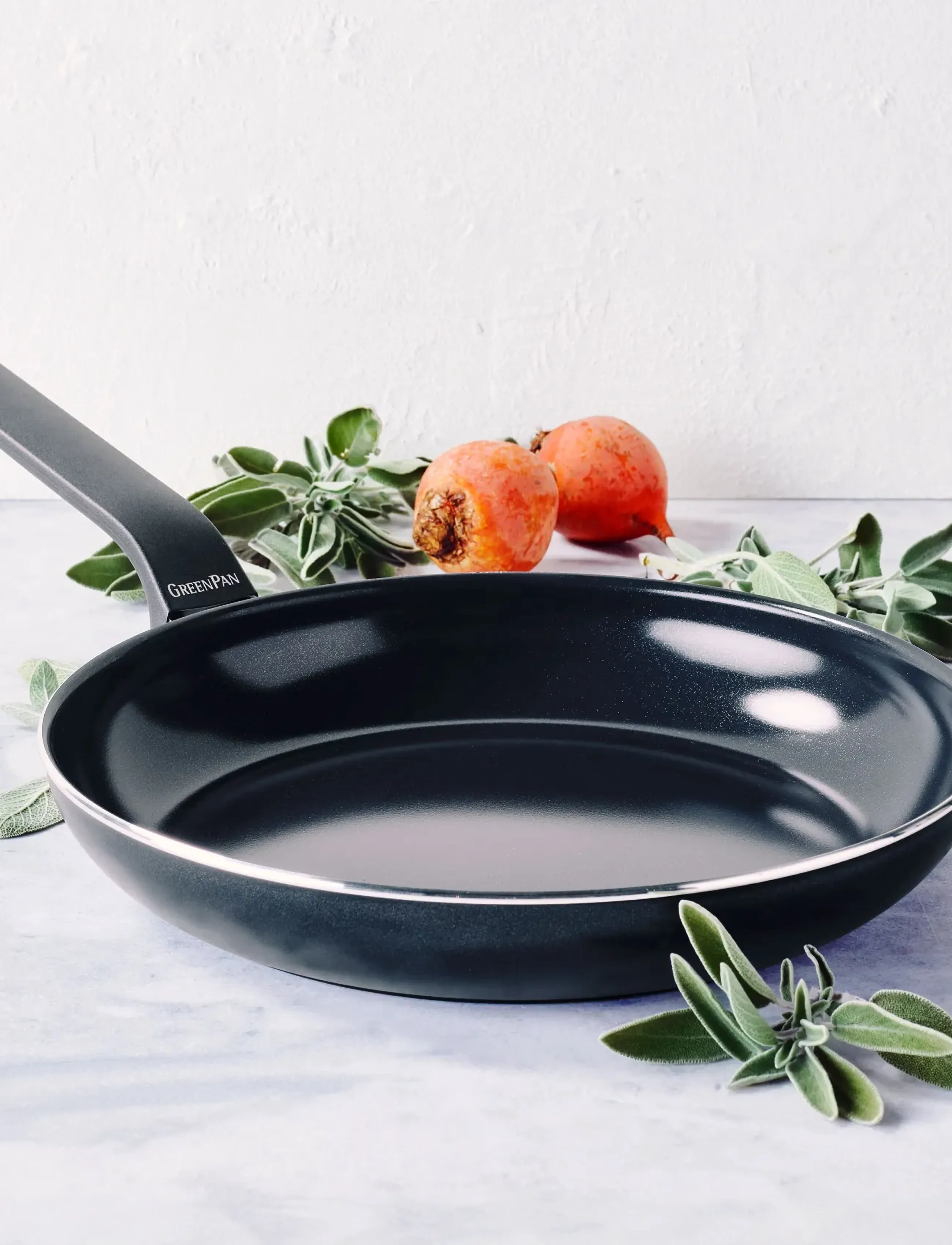 Greenpan Frypan 28Cm, Ø 28 cm, Pots & Pans, Schwarz - Frying Homeware