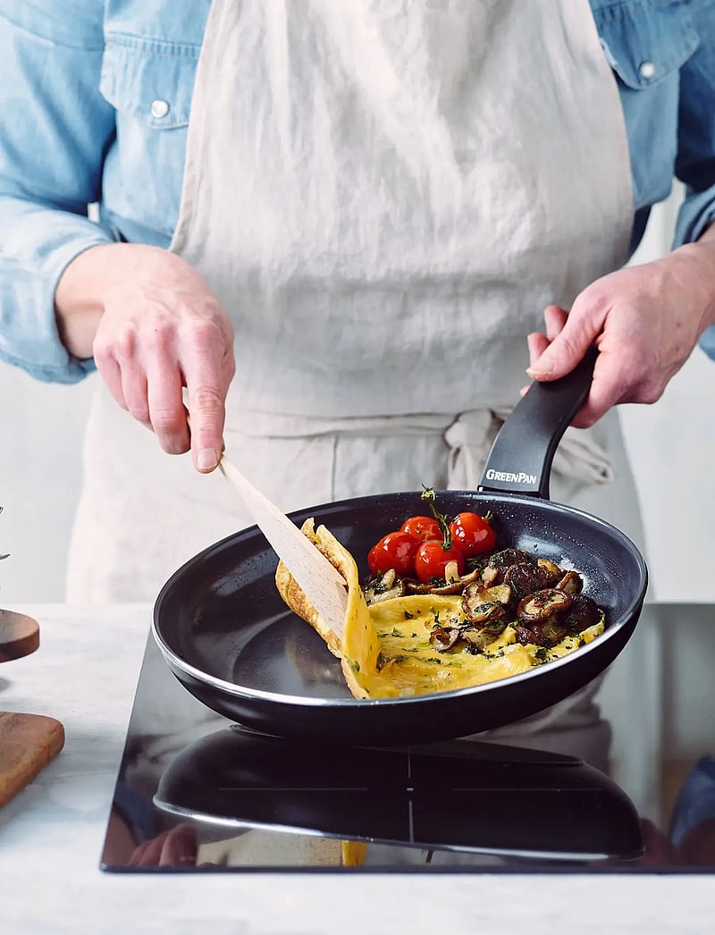 Greenpan - Frypan 28cm - bratpfannen - black - 2