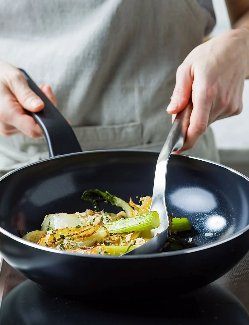 Greenpan - Wok 28cm/3.69L - woks - black - 3