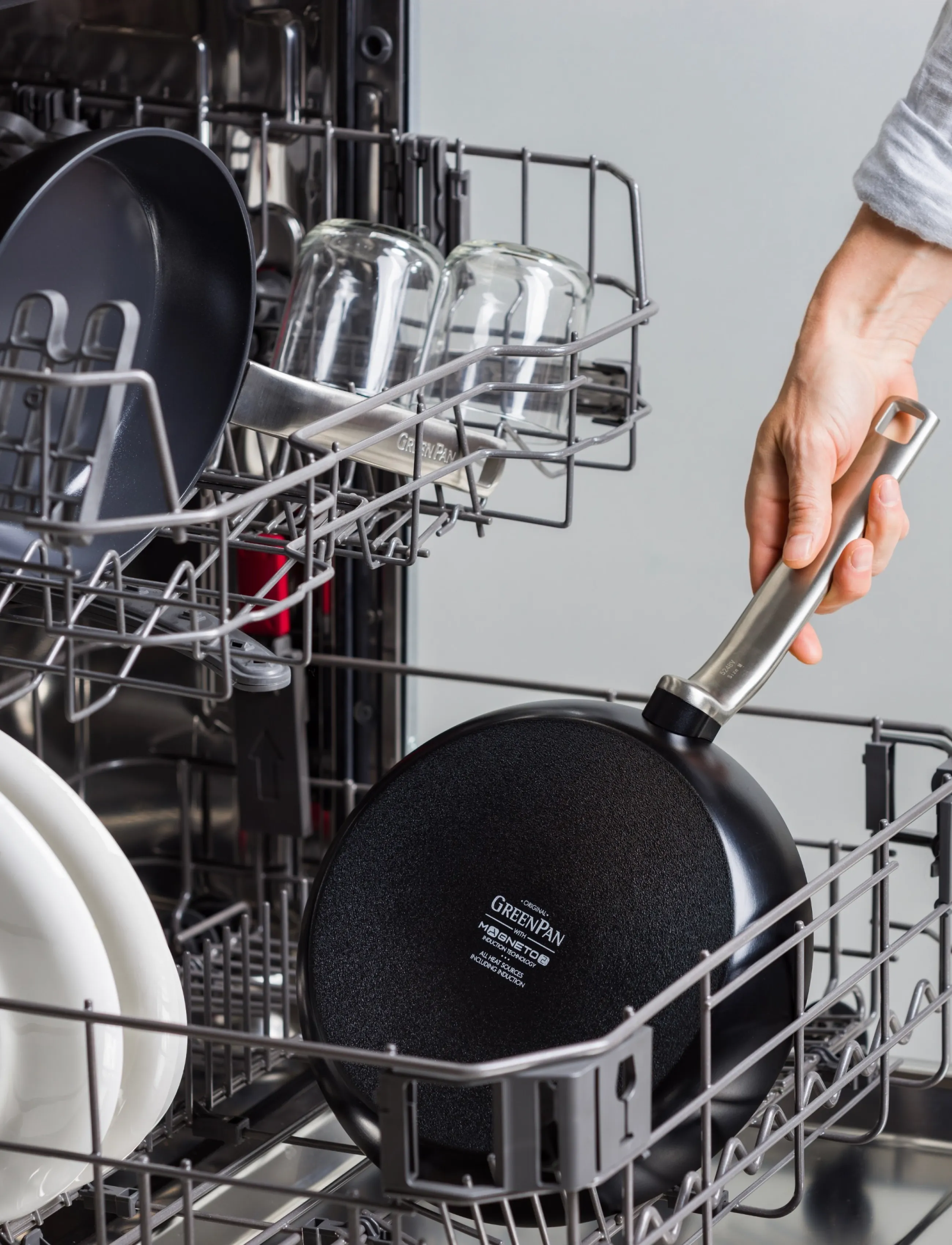 Greenpan - GreenPan Evolution frypan 24cm – Black - praepannid ja pannid - black - 4