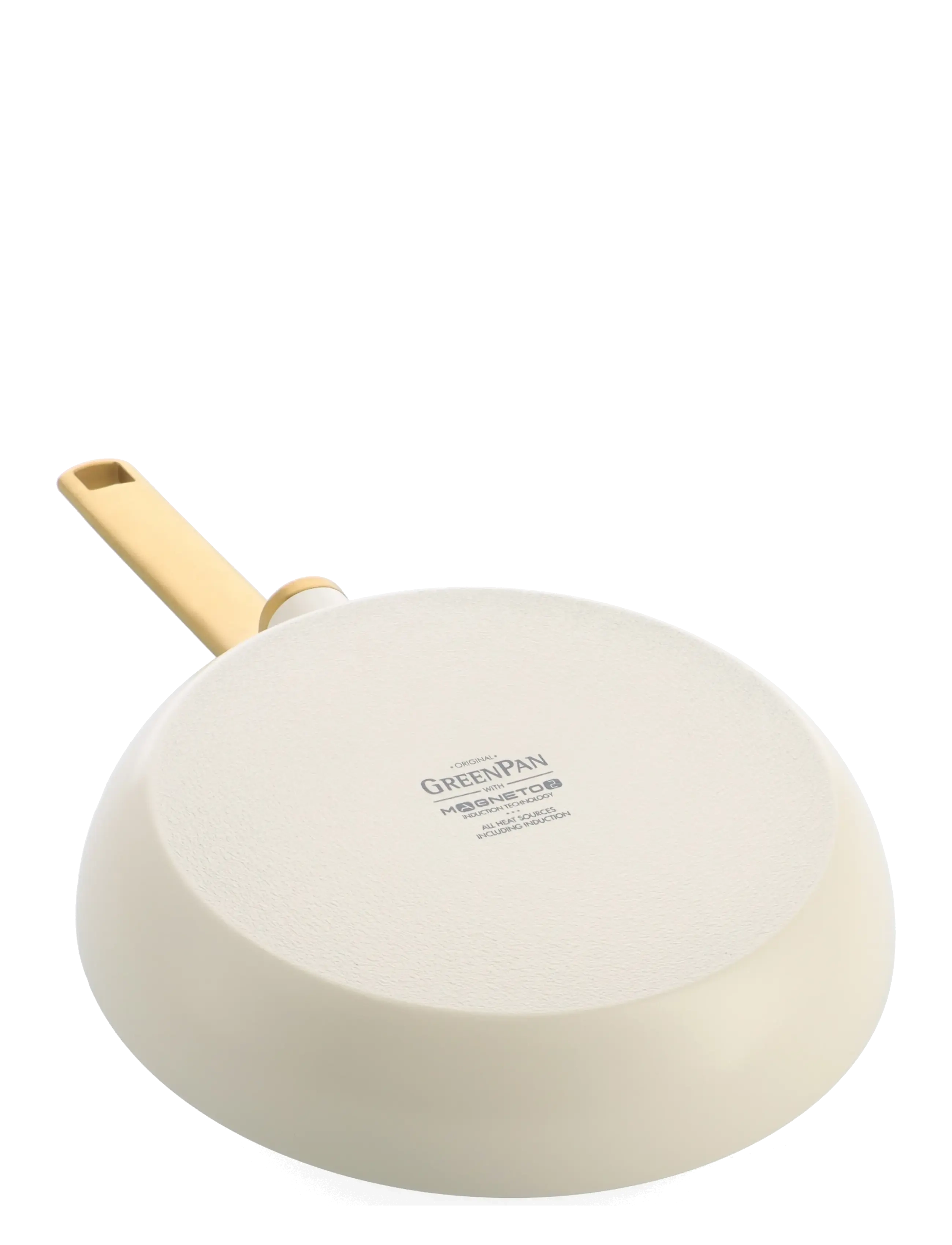 Greenpan - GreenPan Evolution frypan 28cm – Cream White - praepannid ja pannid - cream white - 2