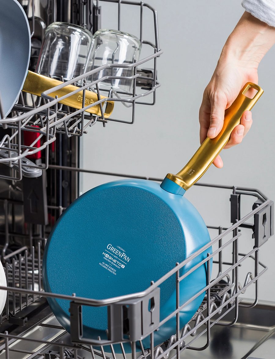 Greenpan - GreenPan Evolution frypan 28cm – Blue - praepannid ja pannid - blue - 4