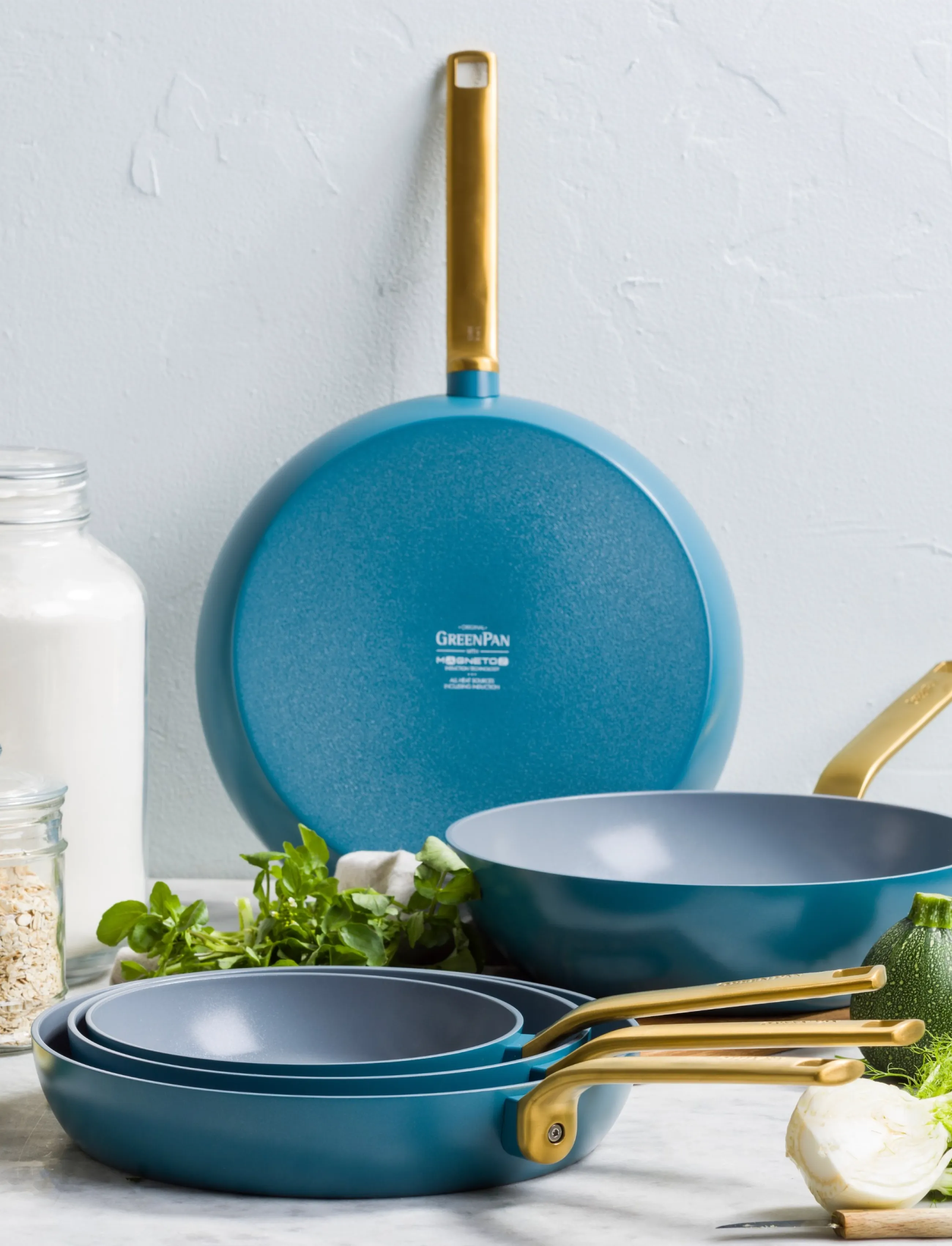 Greenpan - GreenPan Evolution frypan 28cm – Blue - patelnie - blue - 5