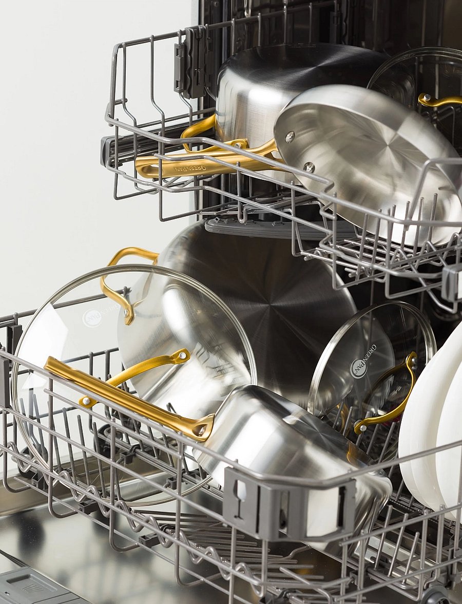 Greenpan - GreenPan Padova uncoated 6pcs set - kastrulikomplektid - silver - 5