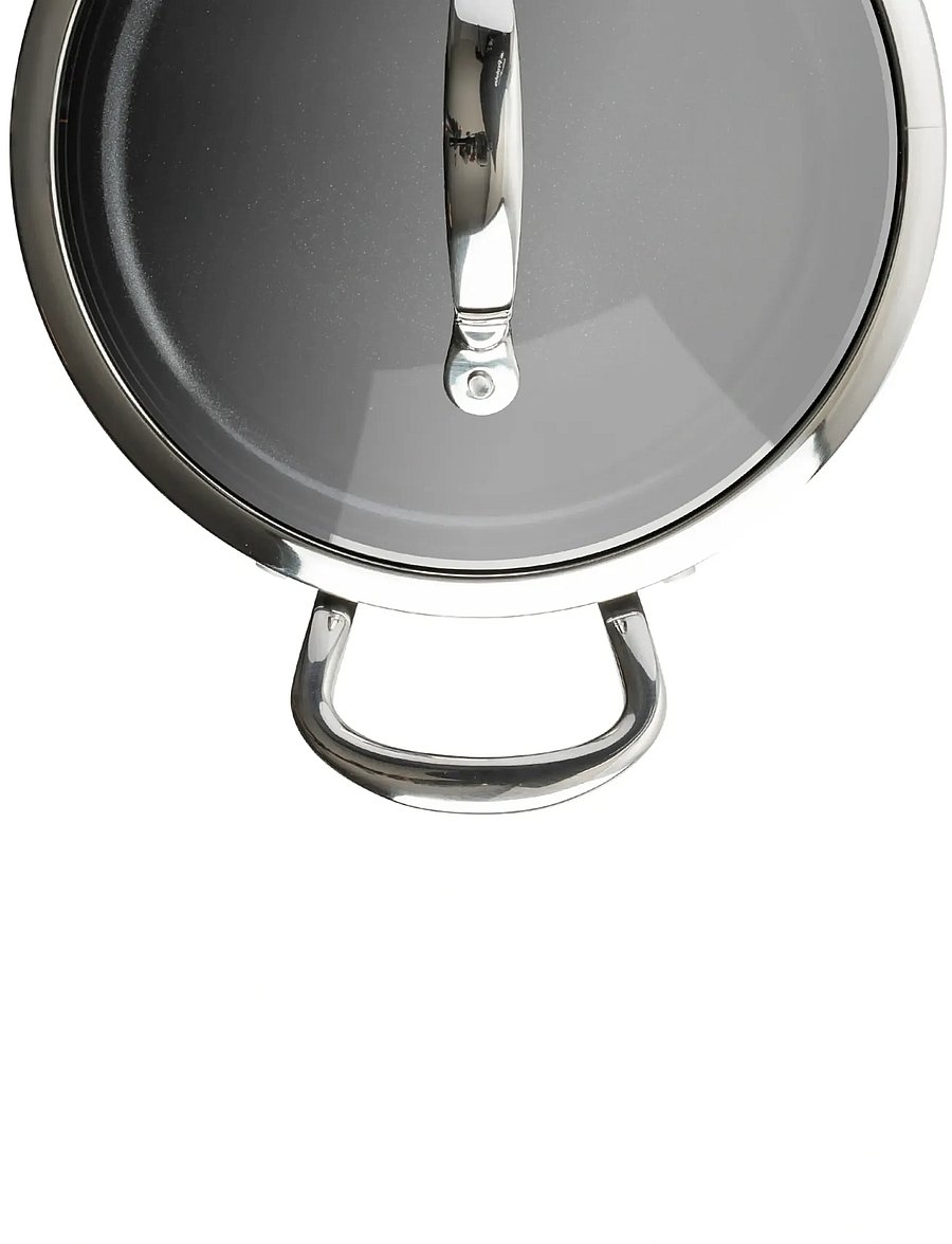 Greenpan - Casserole 24cm/5.1L/5.4Qt with lid - pajad - black - 5