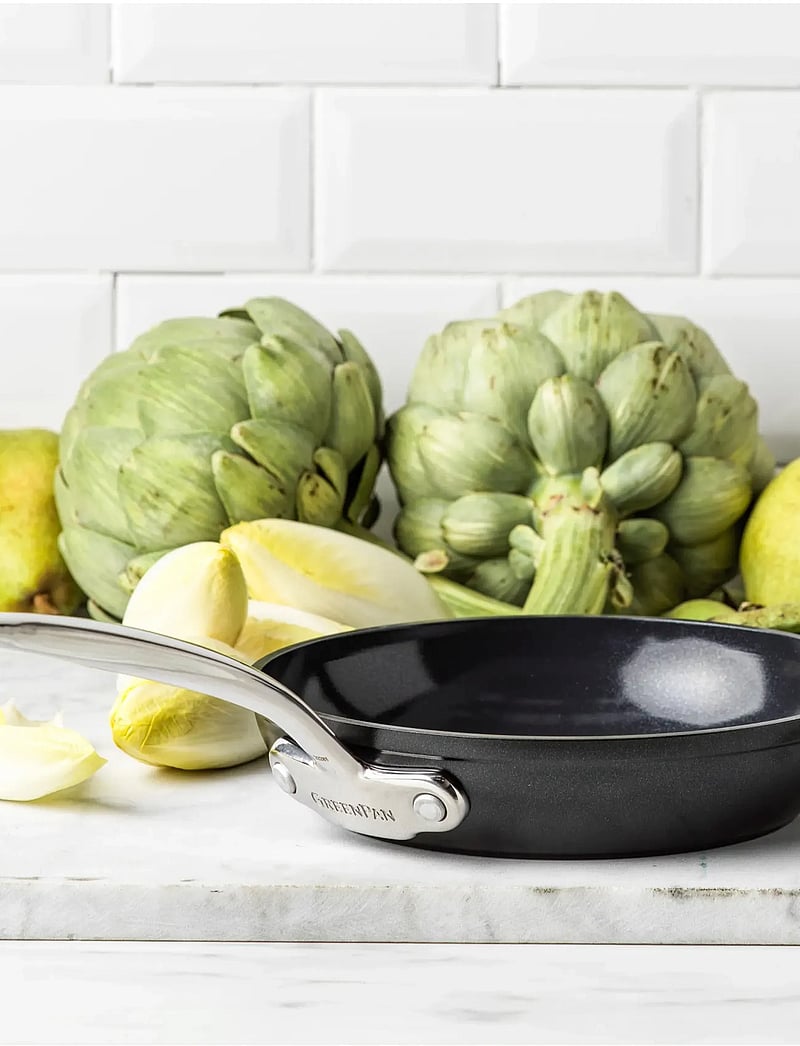 Greenpan - Frypan 20cm - stegepander - black - 0