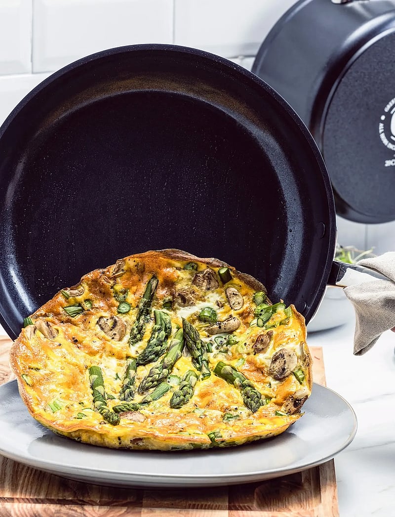 Greenpan - Frypan 20cm - stegepander - black - 2