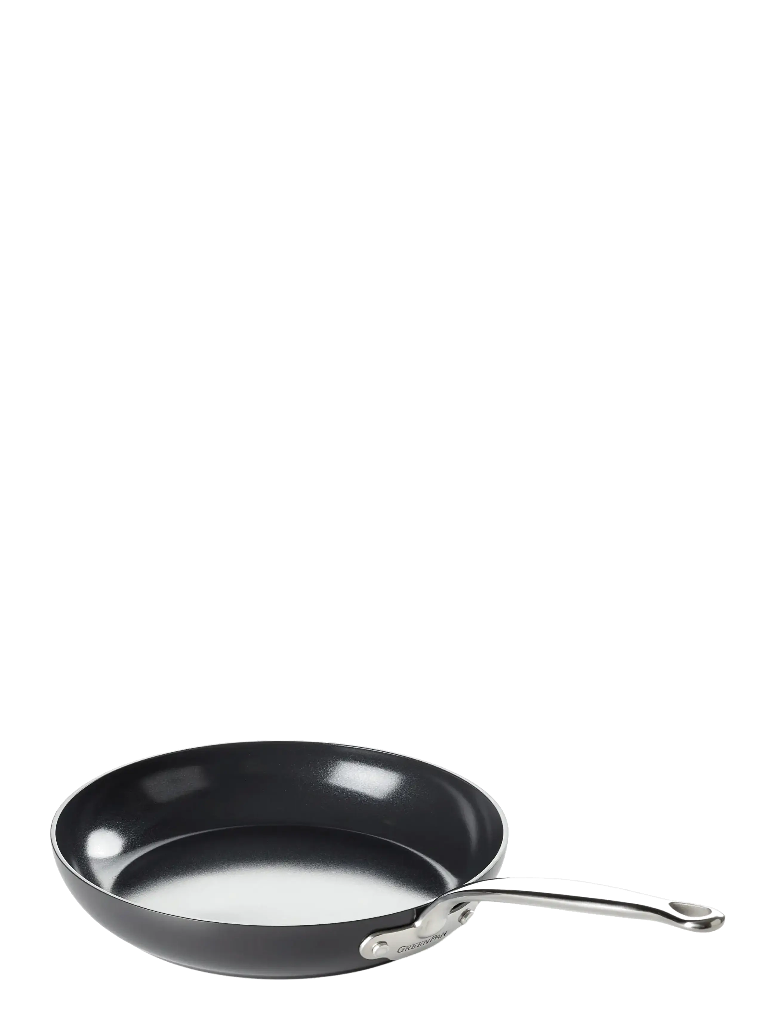 Greenpan Frypan 24cm - Keuken - BLACK / black