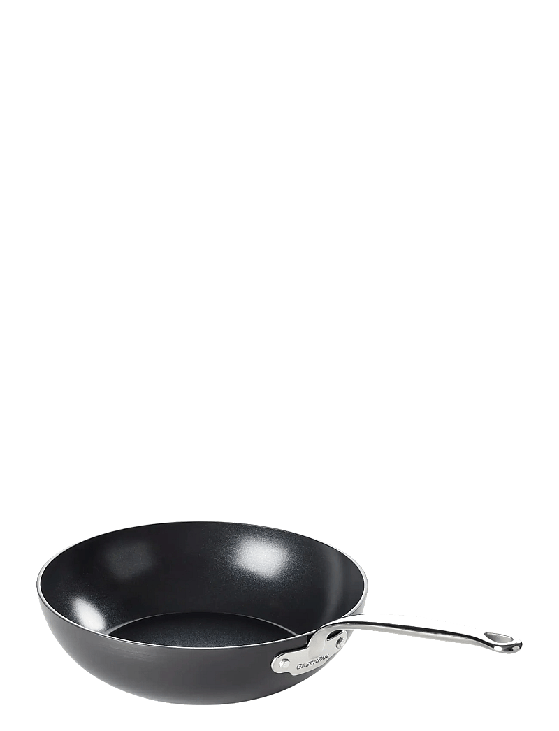 Greenpan - Wok 28cm - woks - black - 1