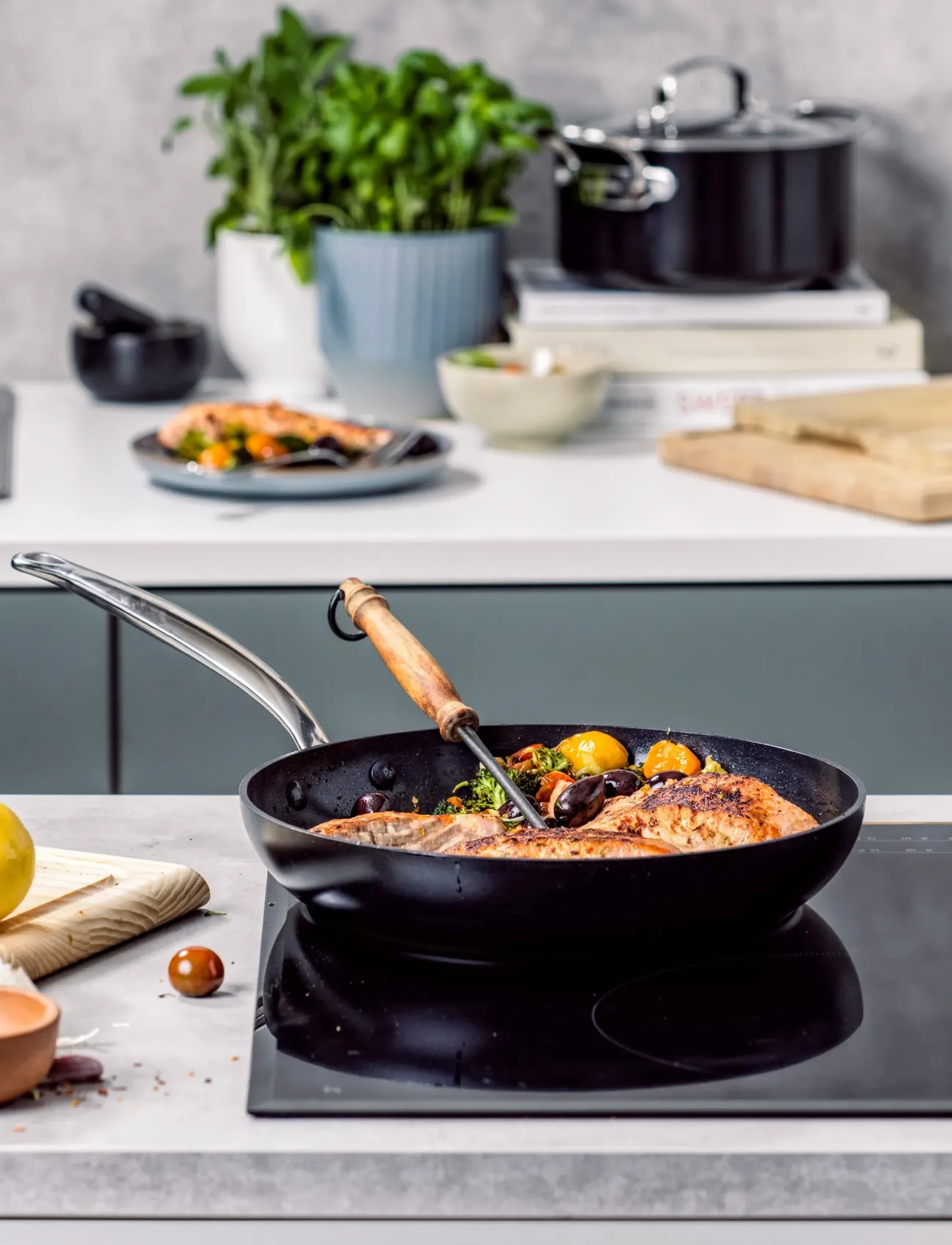 Greenpan - Frypan 26cm - frying pans & skillets - black - 4