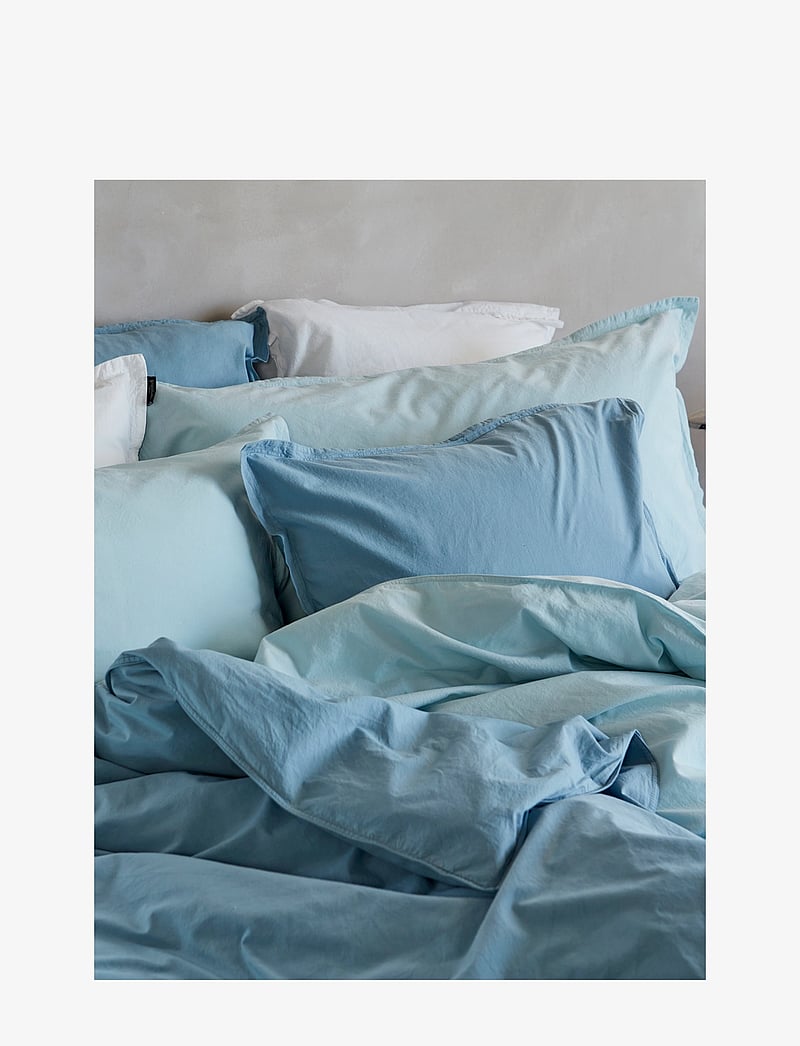 Gripsholm - PILLOWCASE VINTAGE WALNUT 50X60 - shop by price - medium blue - 1