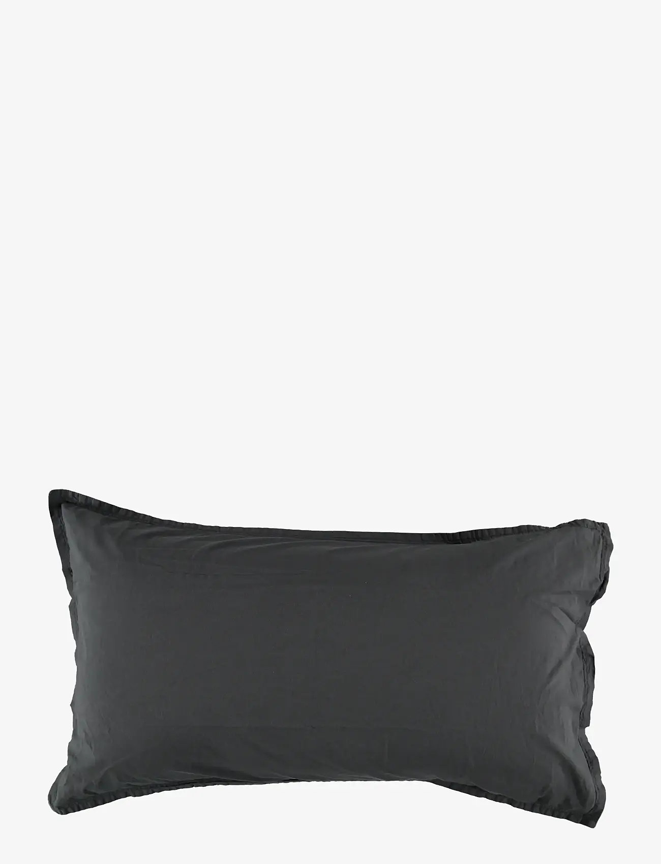 Gripsholm - PILLOWCASE VINTAGE BCI - pudebetræk - anthracite - 1