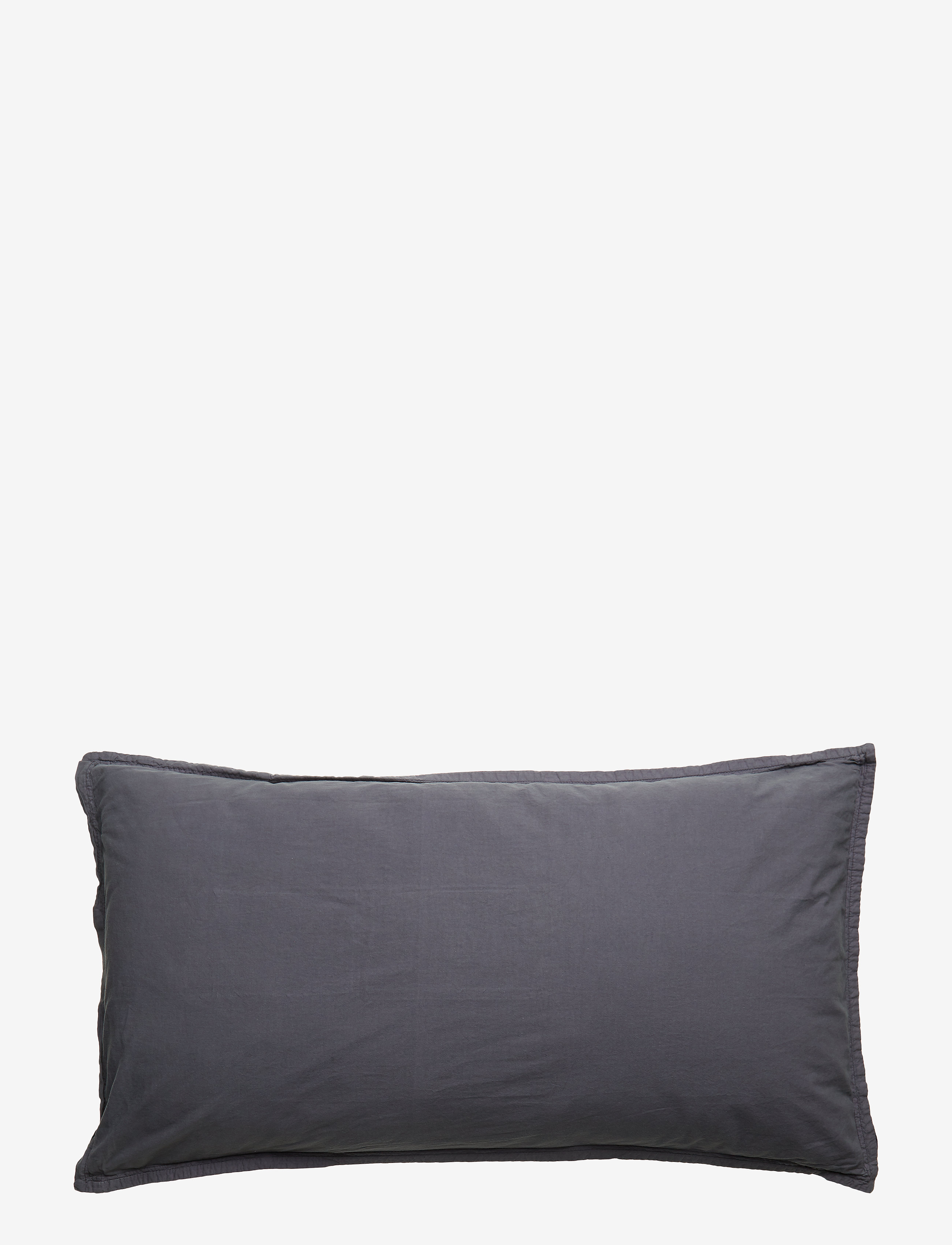 Gripsholm - PILLOWCASE VINTAGE BCI - pillow cases - anthracite - 2