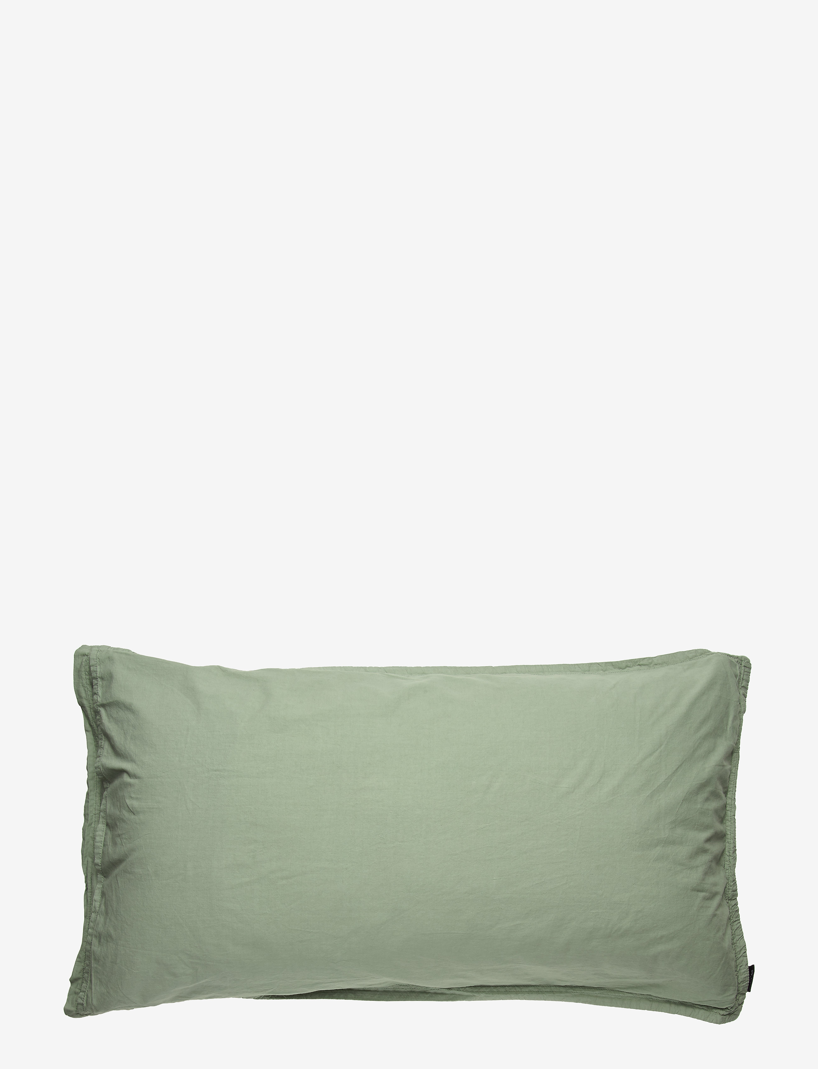 Gripsholm - PILLOWCASE VINTAGE BCI - pudebetræk - lily green - 2