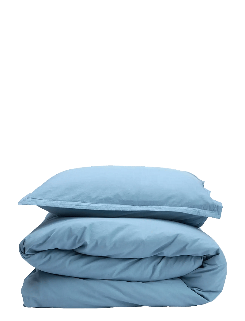 Gripsholm - BED SET VINTAGE MEDIUM BLUE 150X210;50X60 - shop by price - medium blue - 0