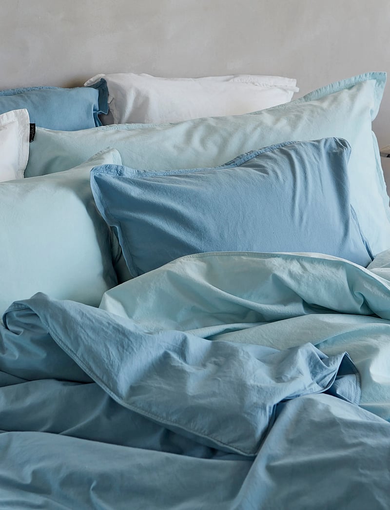 Gripsholm - BED SET VINTAGE MEDIUM BLUE 150X210;50X60 - shop by price - medium blue - 2