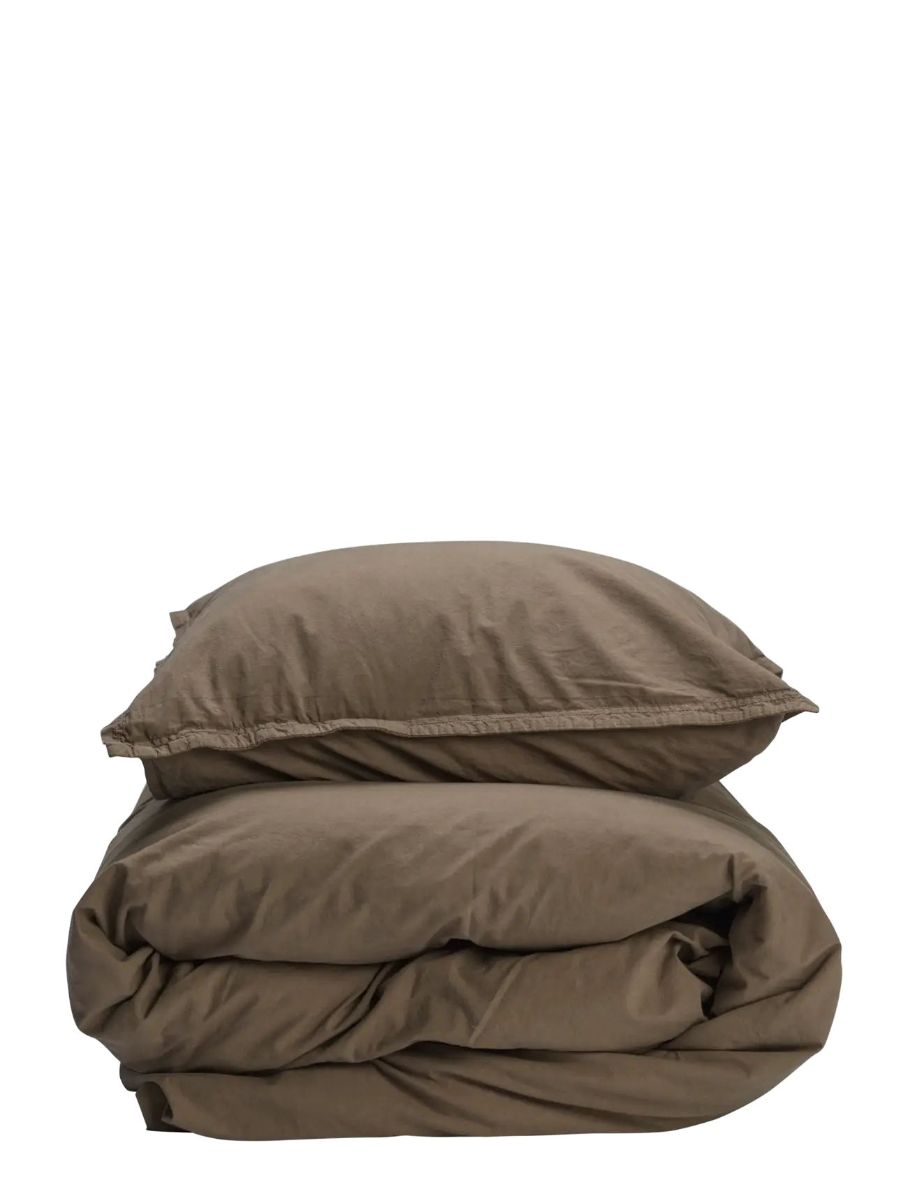 Gripsholm BED SET VINTAGE MEDIUM BLUE 150X210;50X60 - Gripsholm - WALNUT / brown