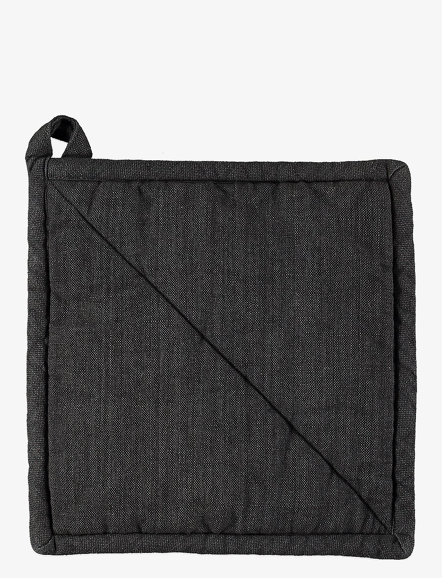Gripsholm - PANHOLDER LINEN BLEND - ofenhandschuhe & topflappen - anthracite - 0