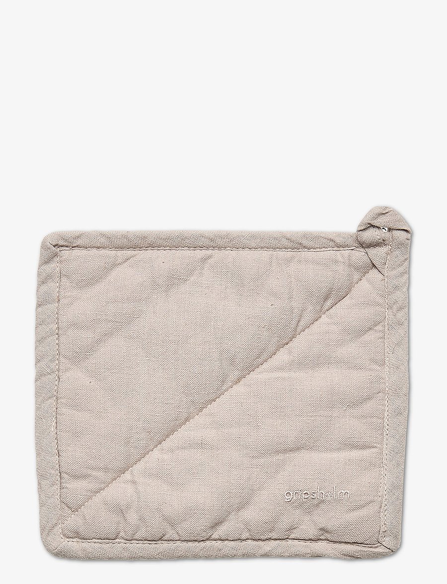 Gripsholm - PANHOLDER LINEN BLEND - ofenhandschuhe & topflappen - linnen beige - 0