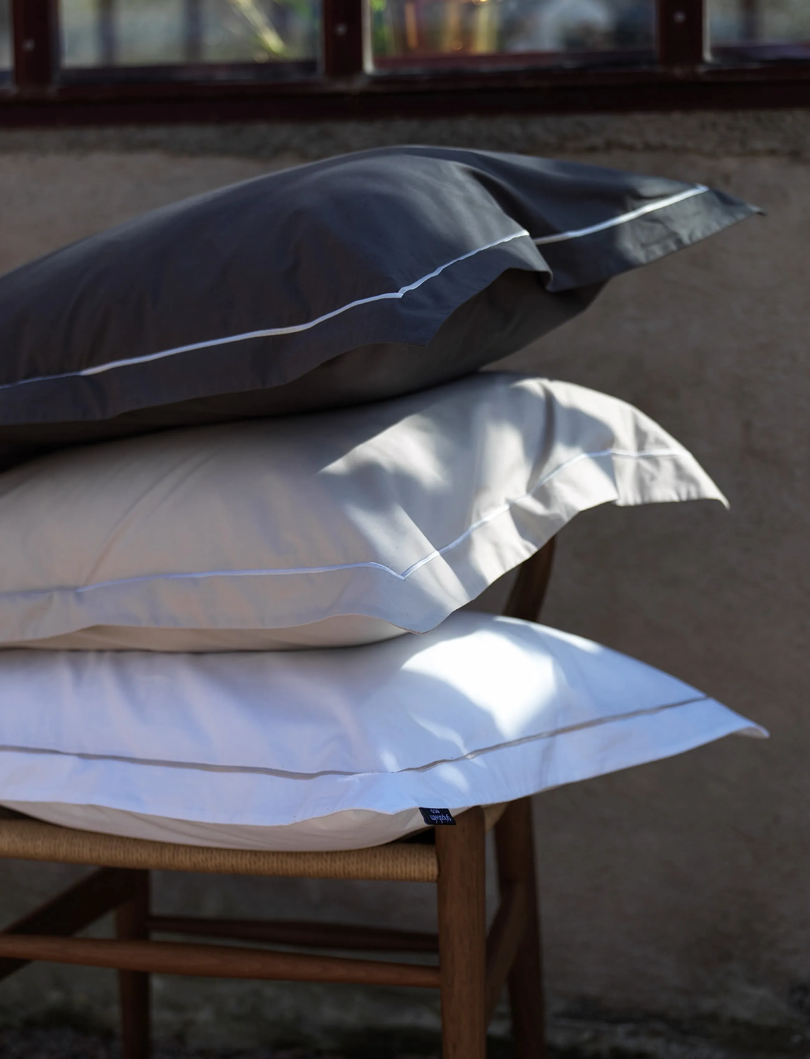 Gripsholm - ÖRNGOTT PERCALE VIT 50X60 - Örngott - white - 3