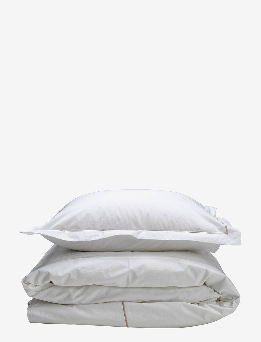 Gripsholm - BED SET SIRI PERCALE KINGSIZE - bettwäsche-set - white - 1