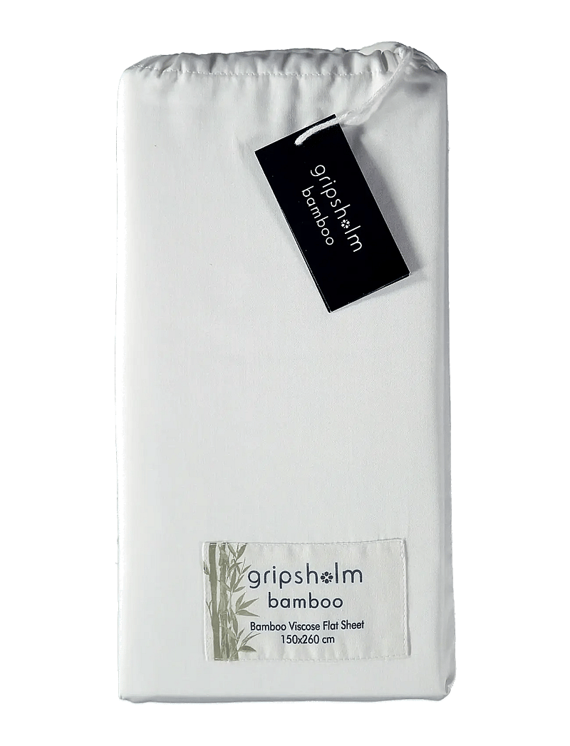 Gripsholm - FLAT SHEET BAMBOO - madalaimad hinnad - white - 0