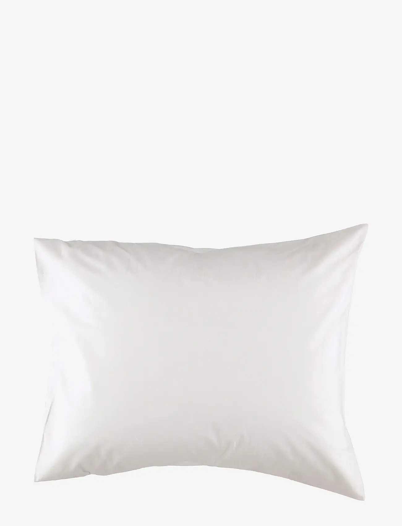 Gripsholm - PILLOWCASE BAMBOO SOLID 50X60CM, WHITE 50X60 CM - pillow cases - white - 1