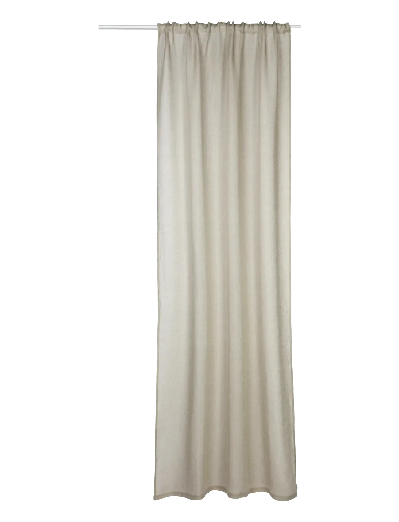 Gripsholm CURTAIN LINEN LINEN 150x300 1-P - Gardinen - LINEN BEIGE / beige