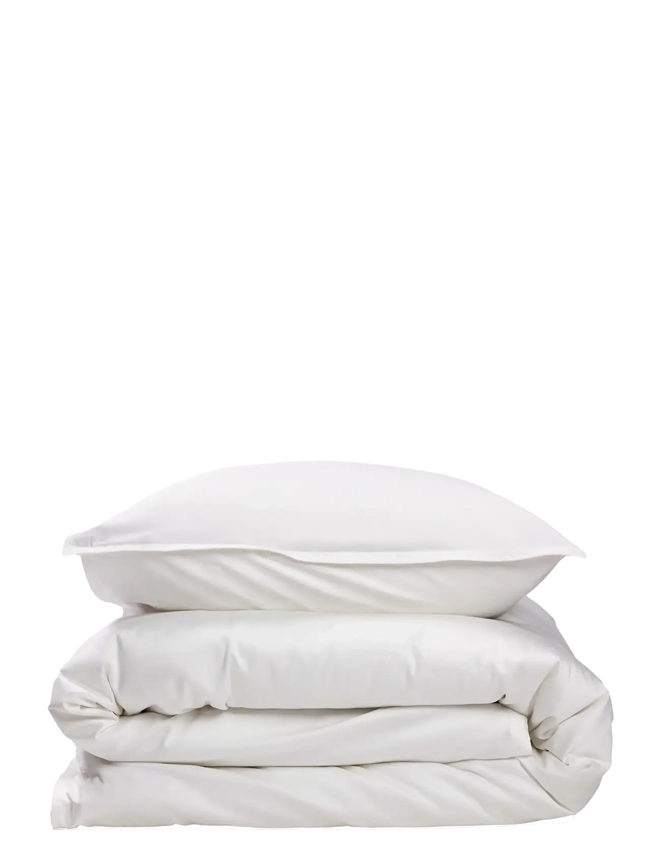 Gripsholm PÅSLAKAN BAMBOO SOLID BRIGHT VIT 150X210;2x50X60 - Sovrumstextilier - BRIGHT WHITE / white