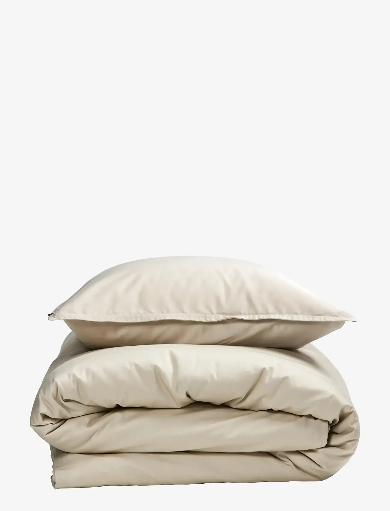 Gripsholm - PÅSLAKAN BAMBOO SOLID SAND 150X210;2x50X60 - påslakanset - sand - 0