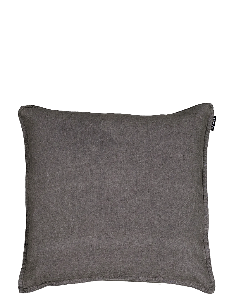 Gripsholm - CUSHION COVER WASHED LINEN TOAST 50x50 - shop by price - anthracite - 0