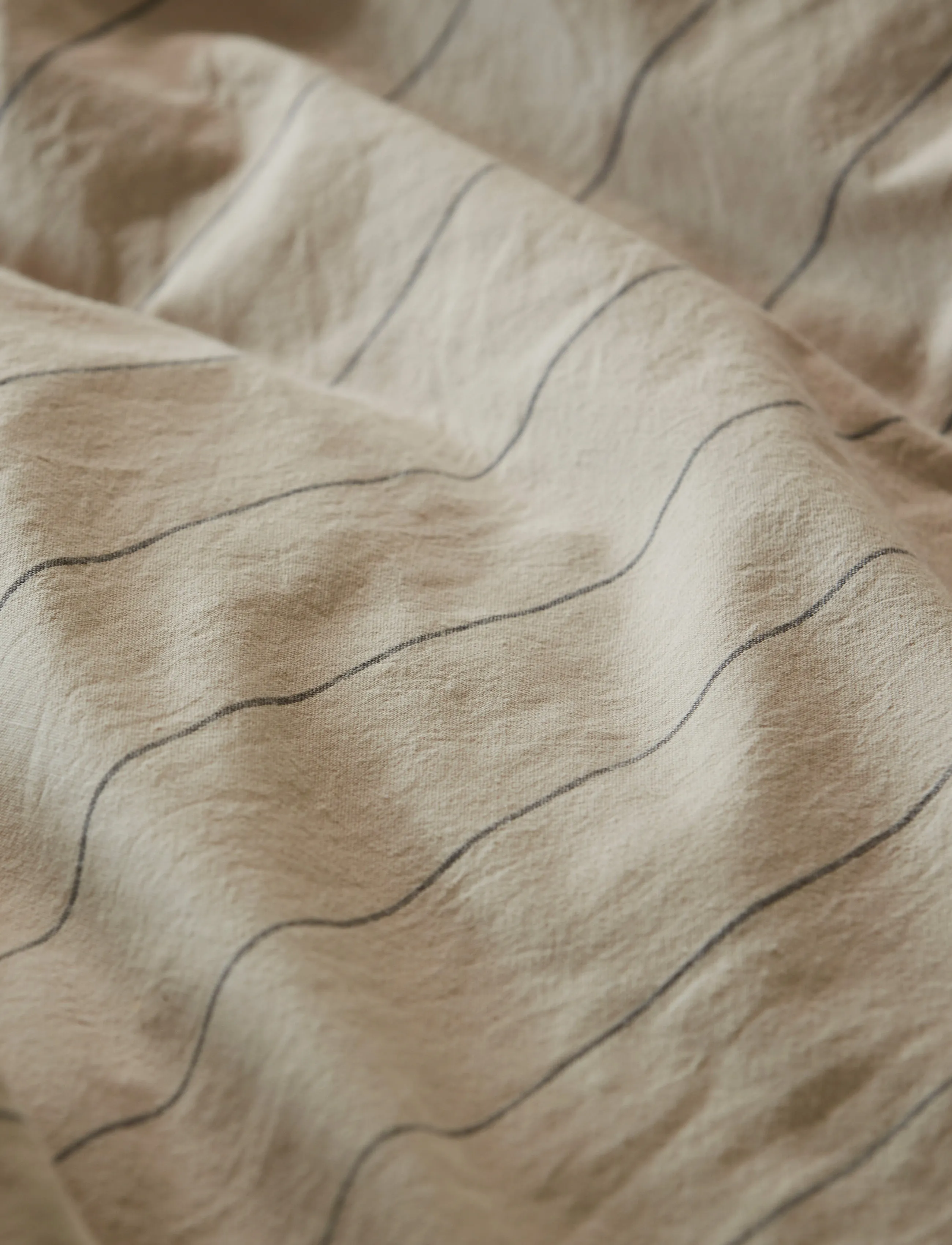 Gripsholm - BED SET MAJA BEIGE 150X210;50X60 - voodiriiete komplektid - beige - 3