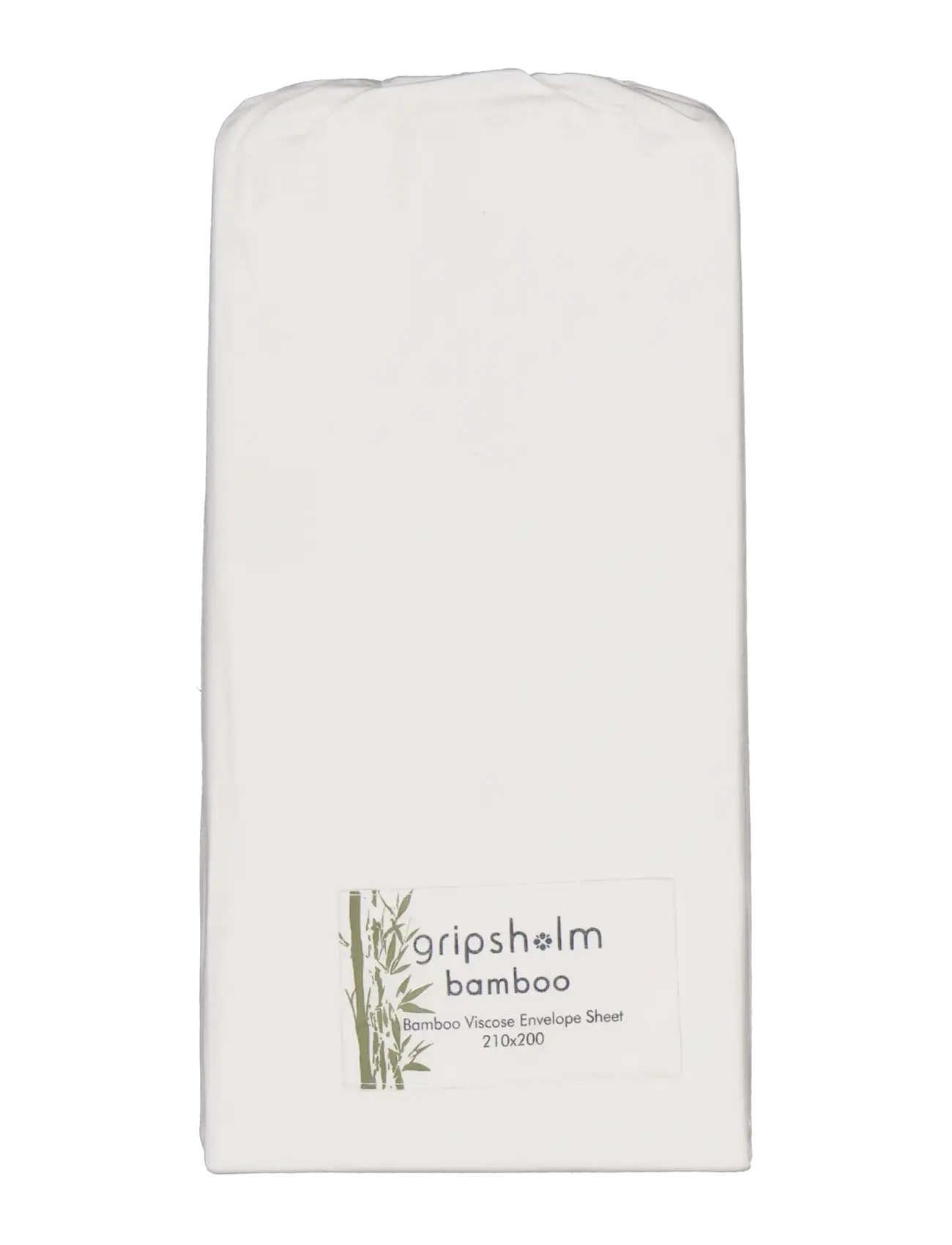 Gripsholm ENVELOPE SHEET BAMBOO 210X200CM, WHITE 210X200 CM - Žiūrėti viską - WHITE / white