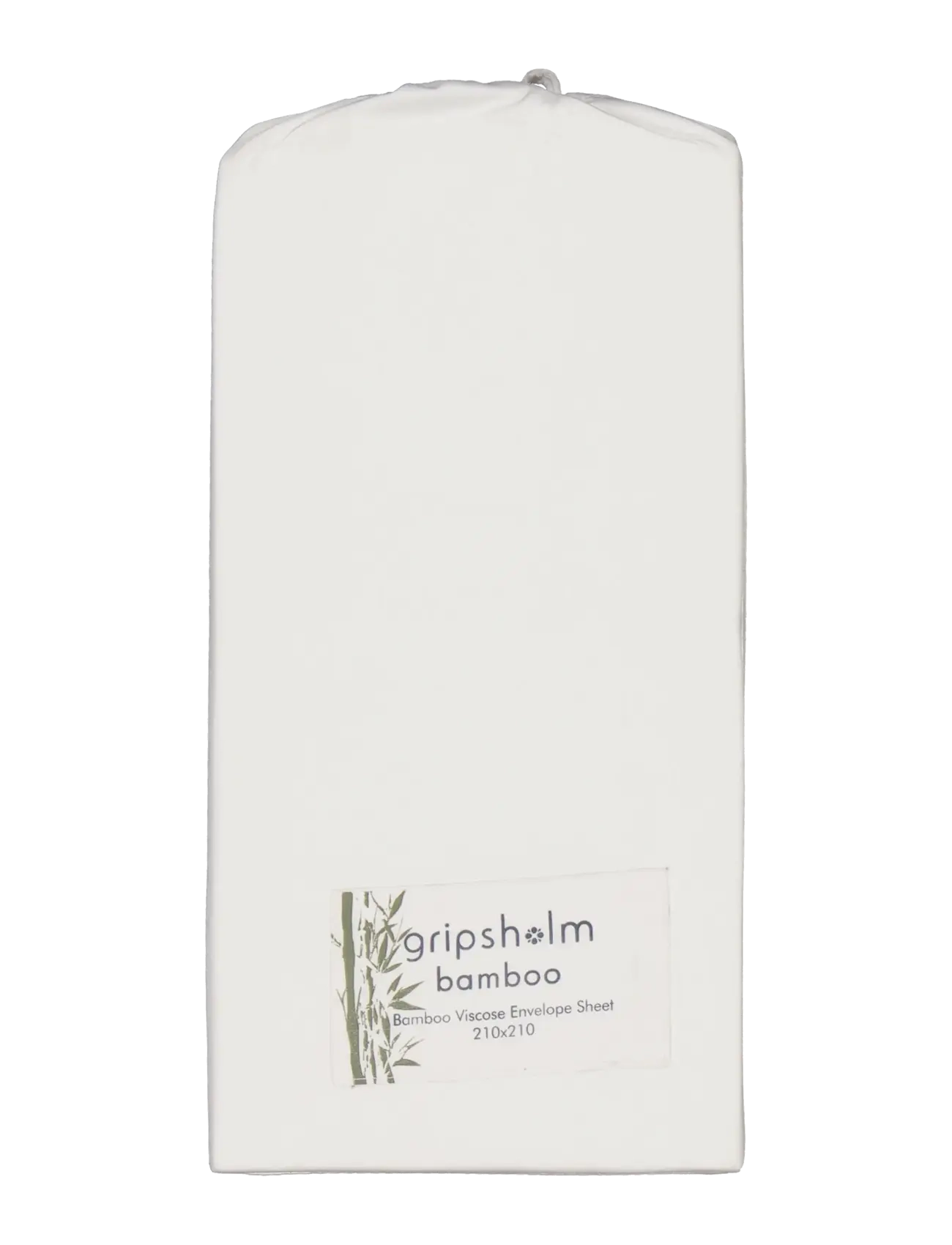 Gripsholm ENVELOPE SHEET BAMBOO 210X210CM, WHITE 210X210 CM - Žiūrėti viską - WHITE / white