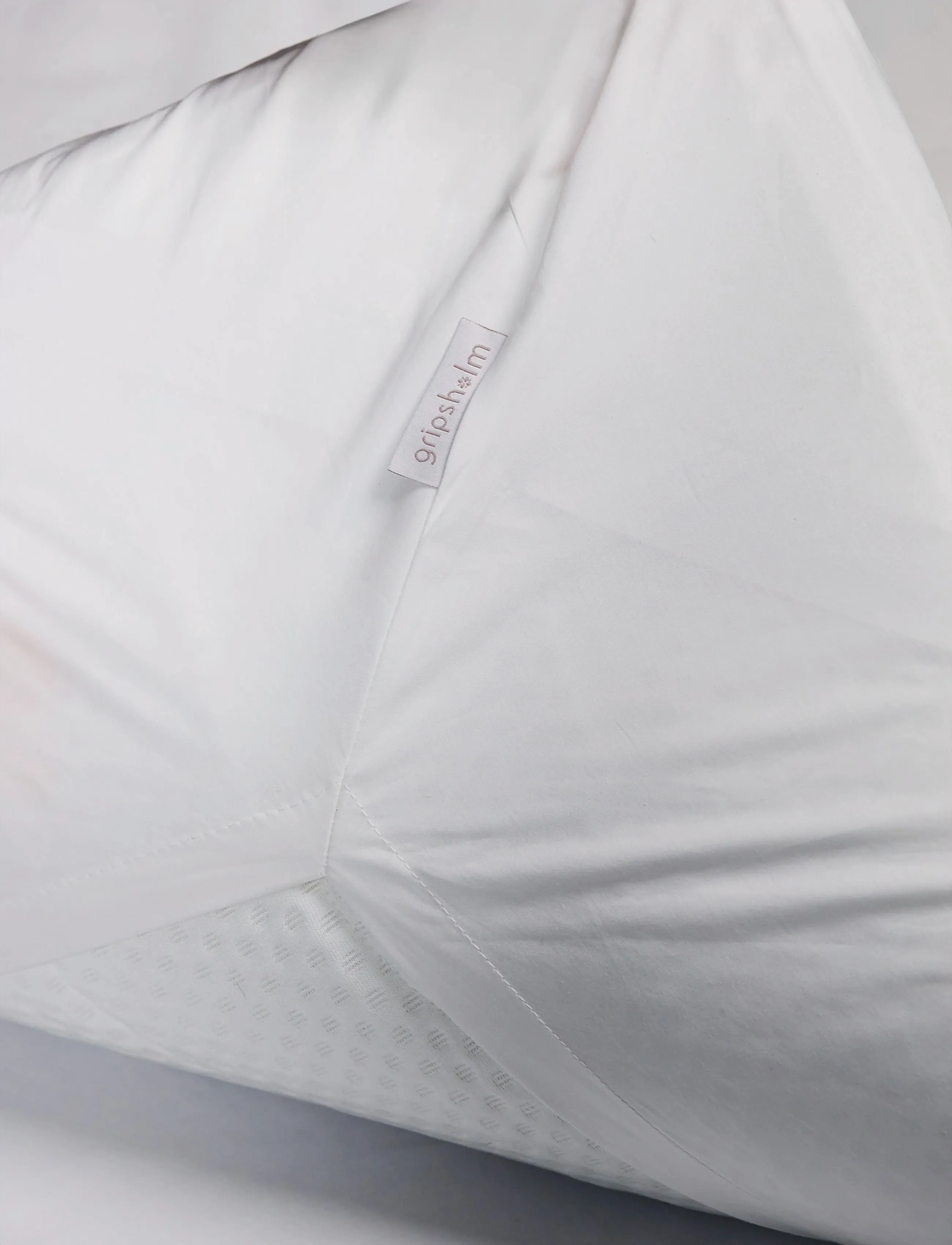 Gripsholm Bambus-Sengetæppe, Hvid, 210X210, 210X210 cm, Sheets, Weiß - Fitted Bed Homeware