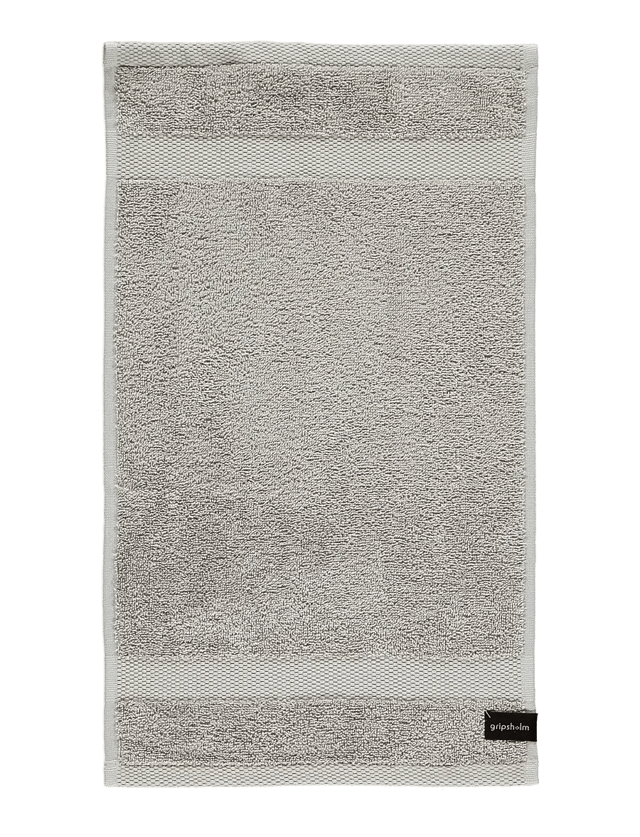 Gripsholm - GUEST TOWEL GRIPSHOLM FLINT GREY 30X50 - vannas dvieļi - flint grey - 1