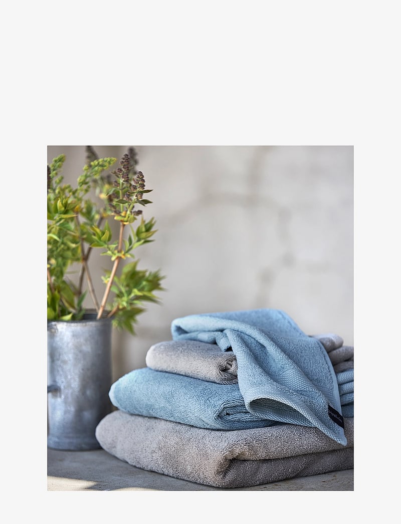 Gripsholm - GUEST TOWEL GRIPSHOLM FLINT GREY 30X50 - guest towels - flint grey - 1