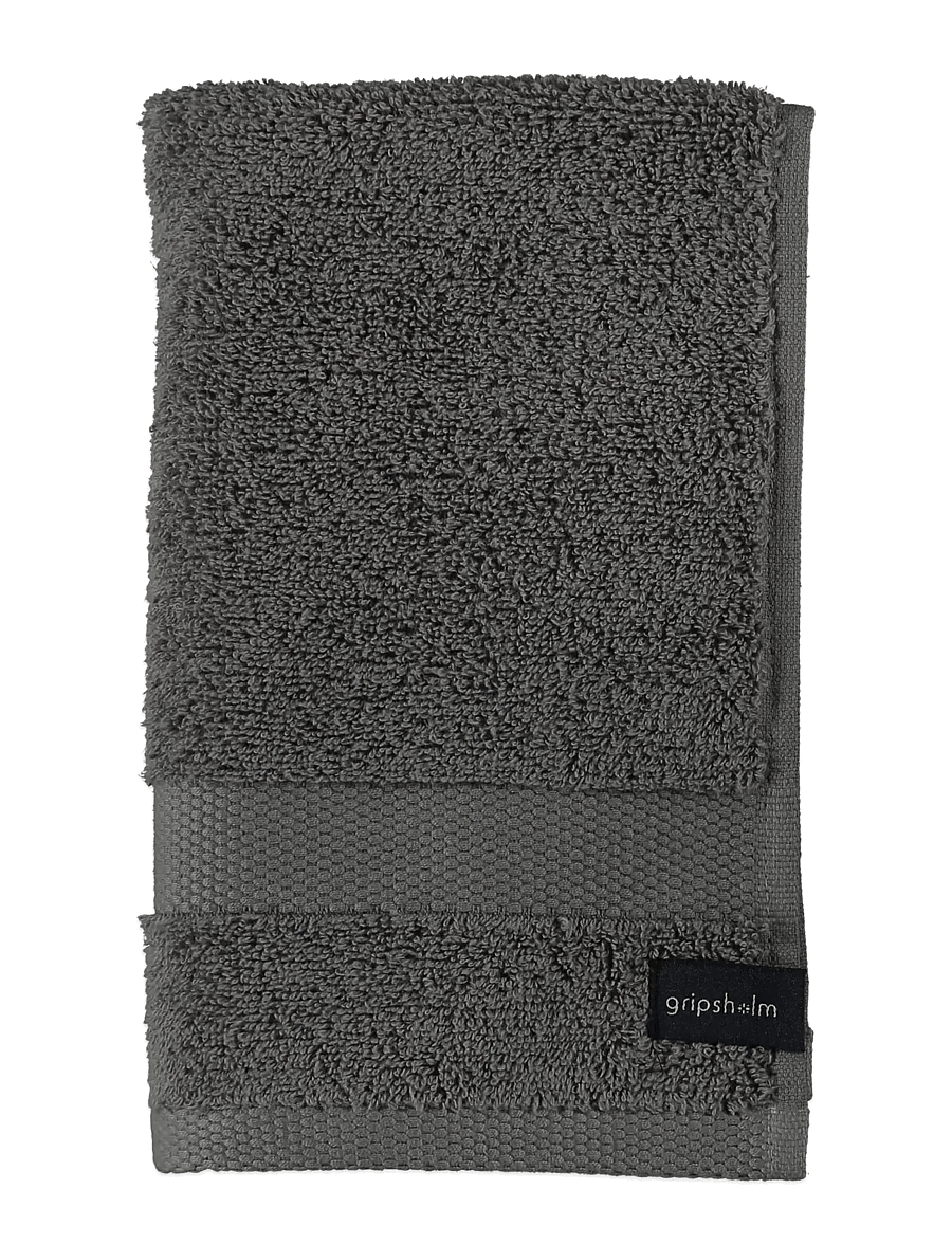 Gripsholm - GUEST TOWEL GRIPSHOLM ARONA BLUE 30X50 - badetücher - grey - 1