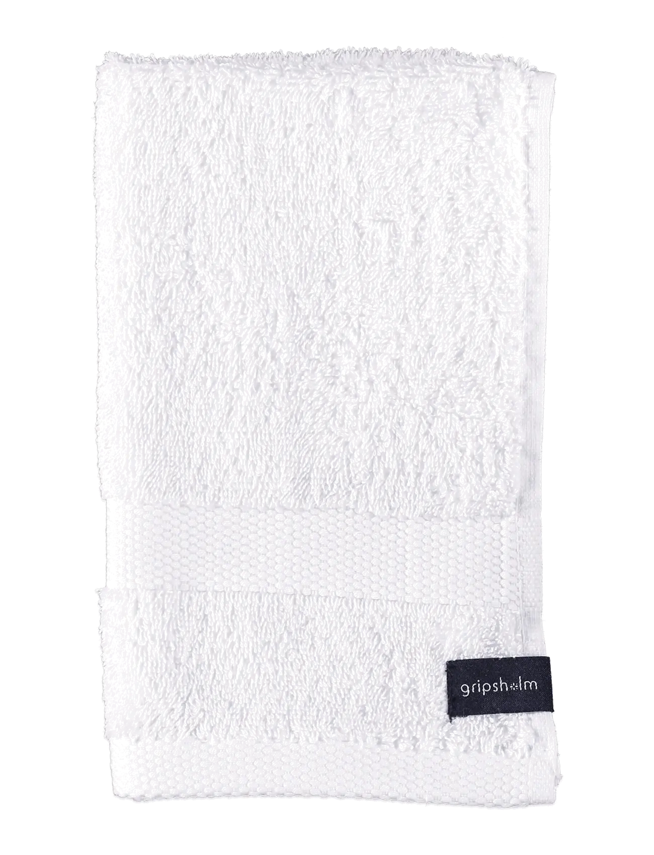 Gripsholm TOWEL  GRIPSHOLM WHITE 50X70 - Tekstiler - WHITE / white