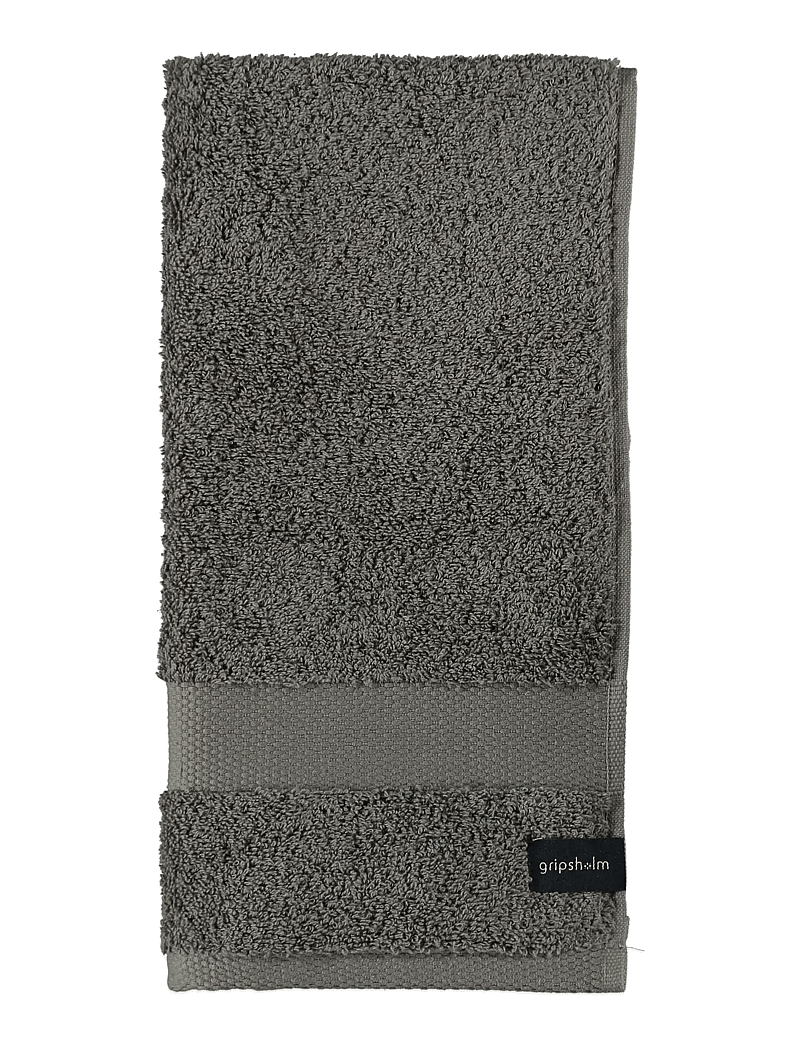 Gripsholm - HANDDUK GRIPSHOLM GRÅ 50X70 - gästhanddukar - grey - 0