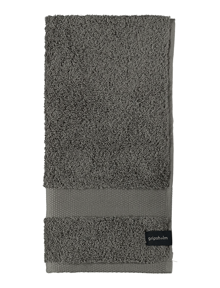 Gripsholm - TOWEL GRIPSHOLM GREY 50X70 - madalaimad hinnad - grey - 0
