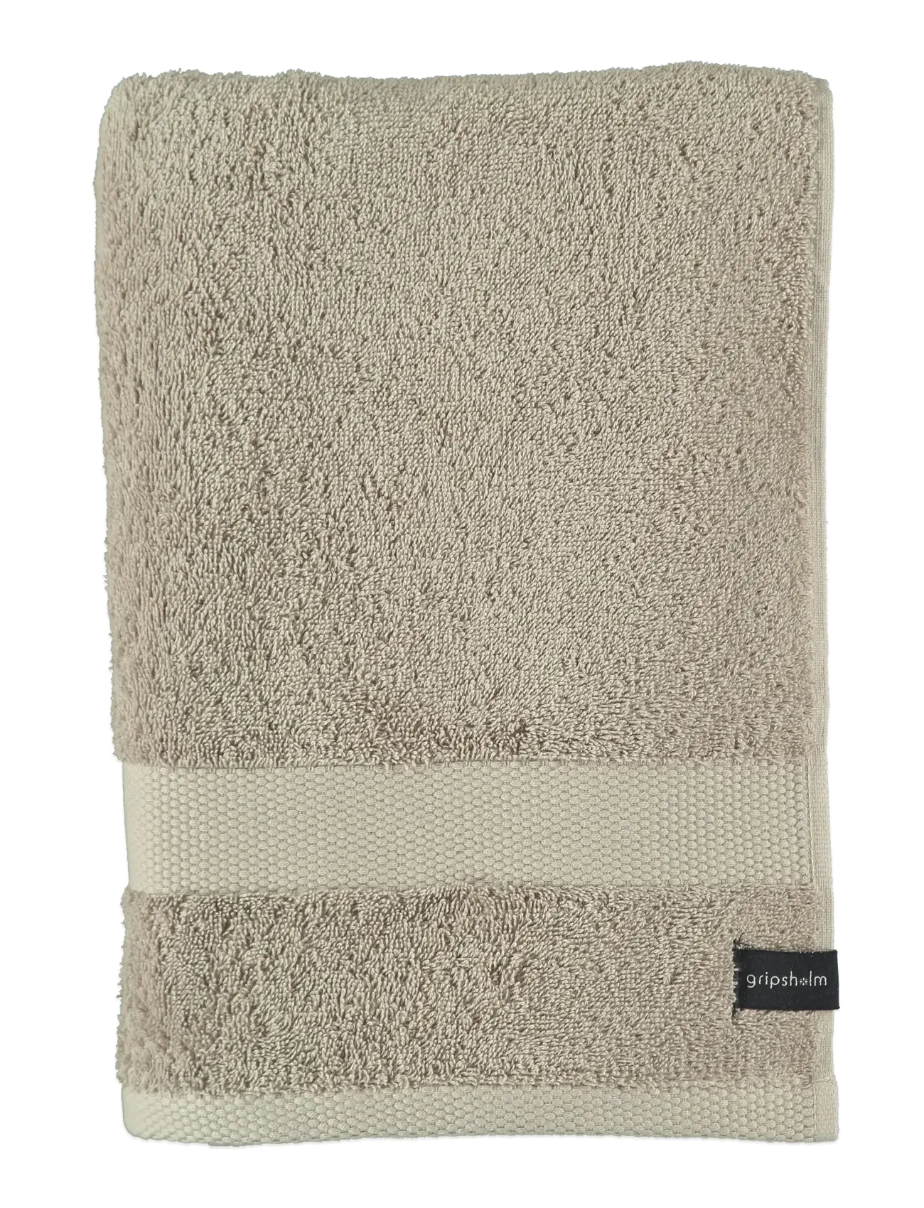 Gripsholm BATH TOWEL GRIPSHOLM FLINT GREY 70X130 - Gripsholm - MOLE / beige
