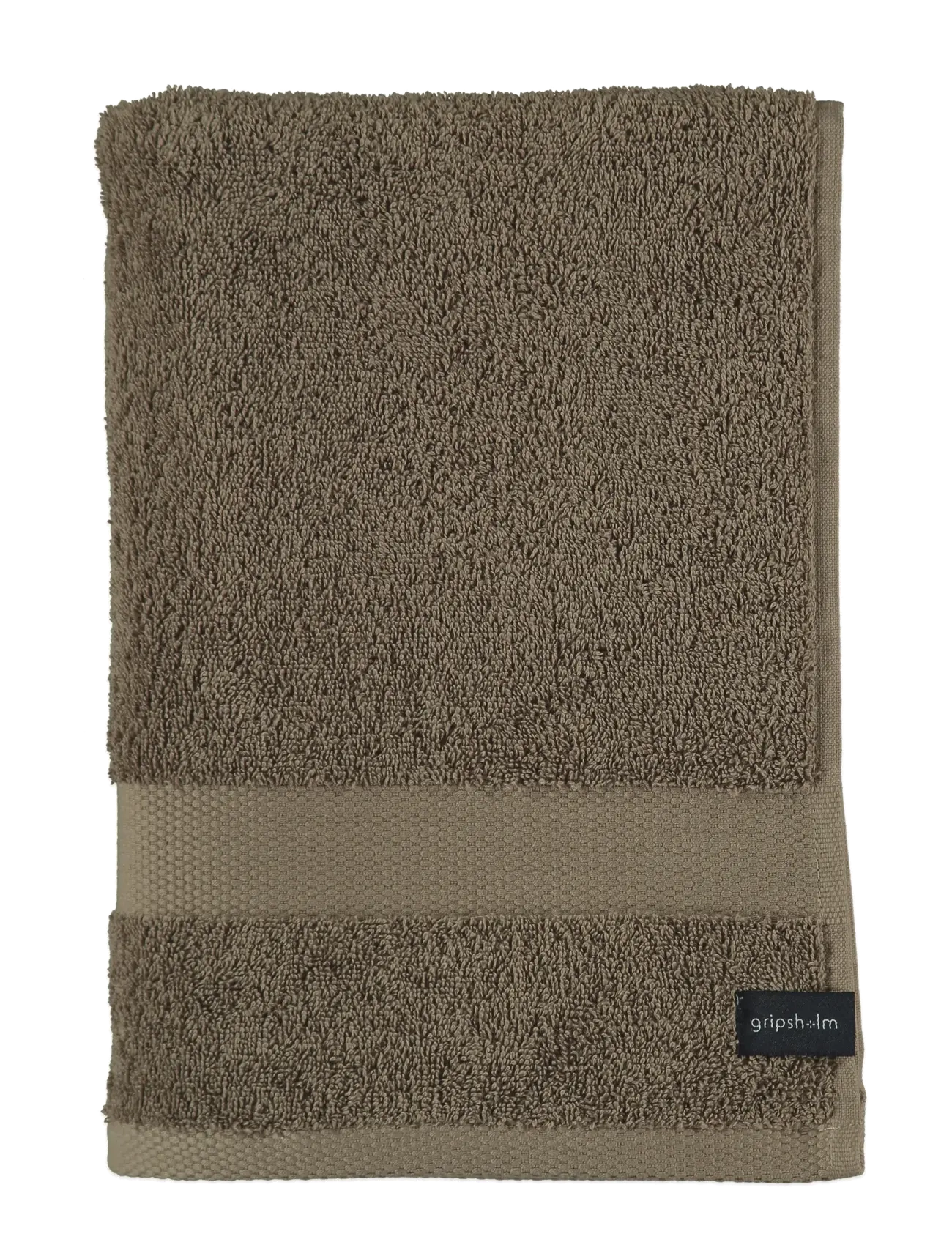 BATH TOWEL GRIPSHOLM FLINT GREY 70X130 - WALNUT