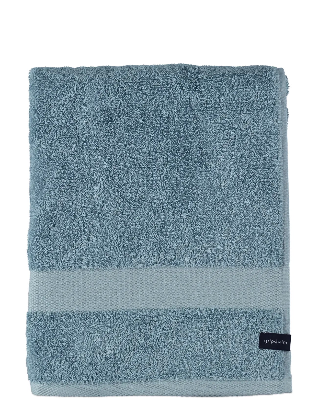 Gripsholm BATH SHEET GRIPSHOLM MOLE 90X150 - Badezimmer - ARONA BLUE / blue