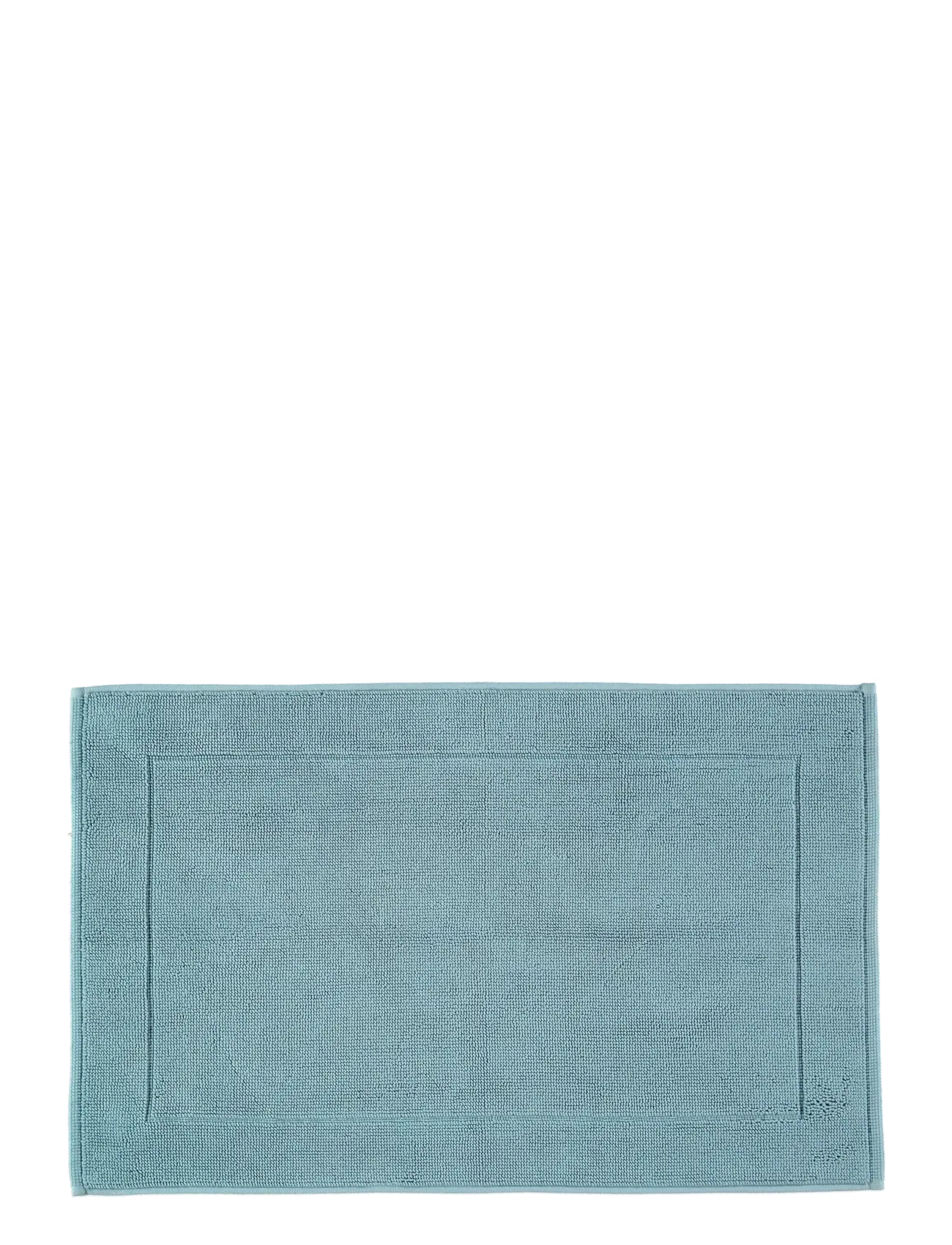 GRIPSHOLM Badeværelsesmåtte Af Frotté, Grå, 50X80 Blau - 50X80CM - Unisex