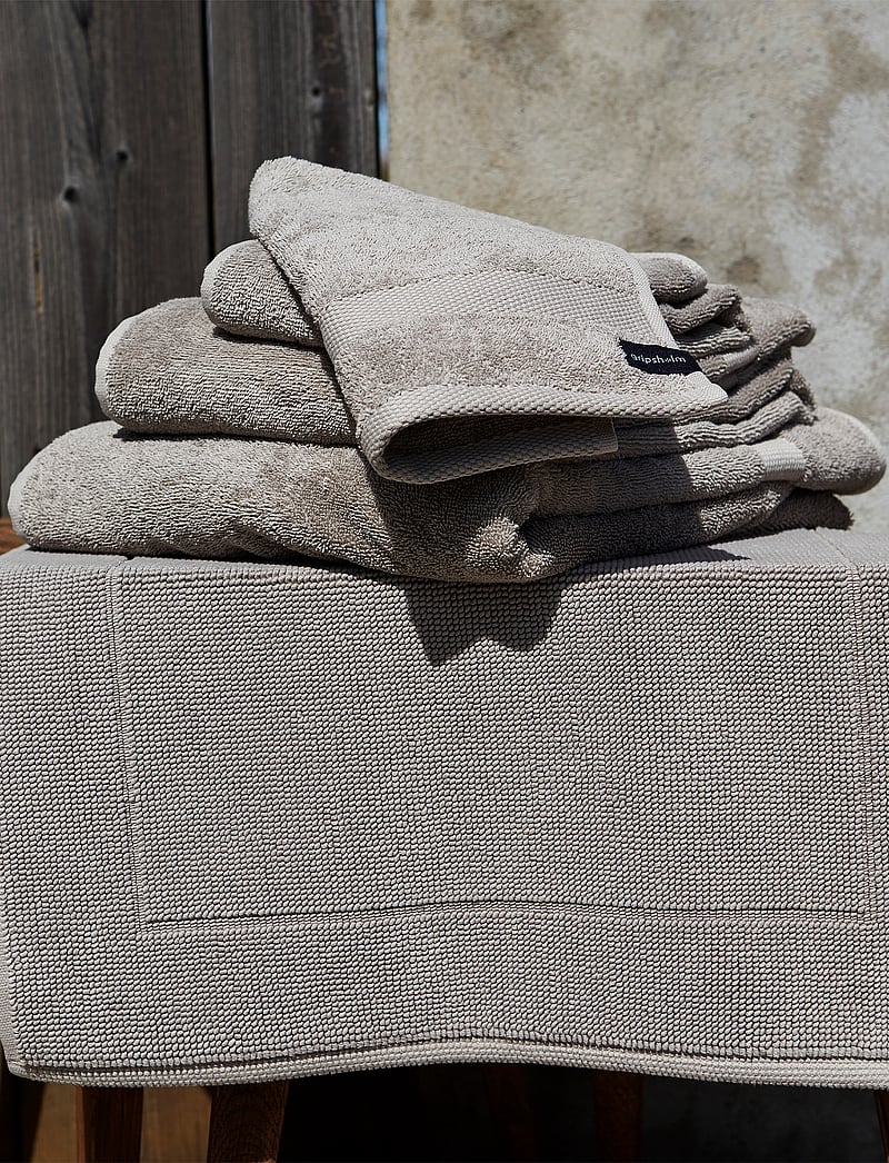 Gripsholm - BATH MAT TERRY PURE WHITE 50X80 - badematten - flint grey - 2