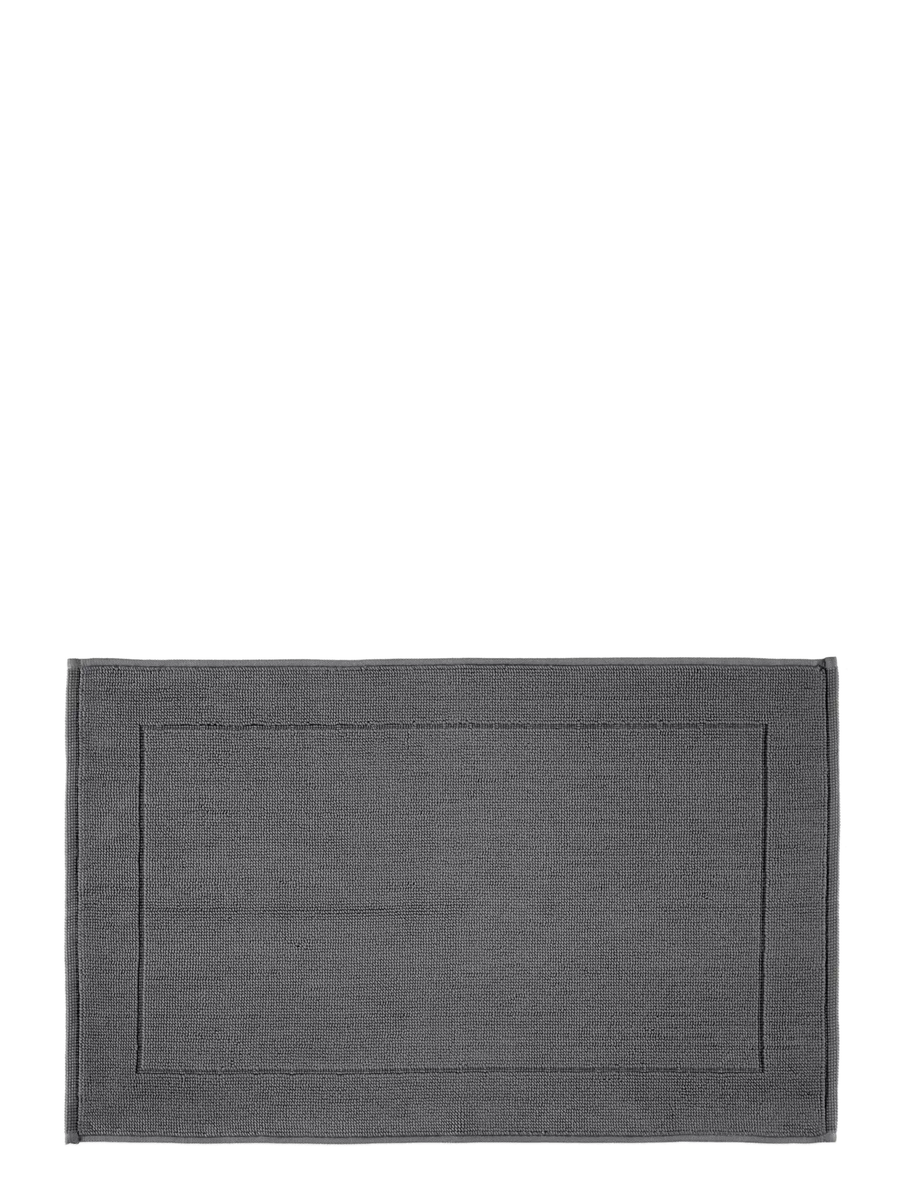 GRIPSHOLM Badeværelsesmåtte Af Frotté, Grå, 50X80 Grau - 50X80CM - Unisex