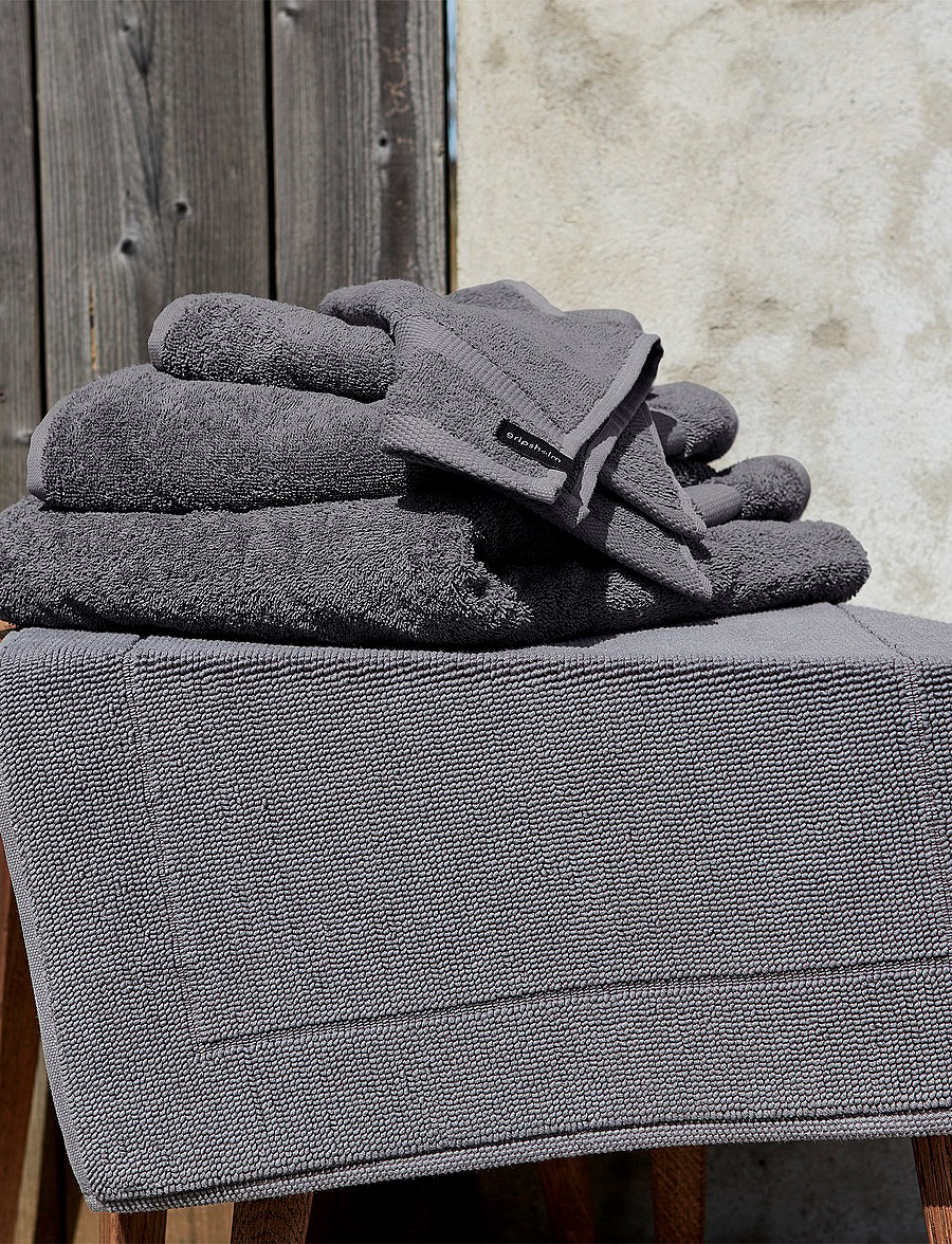Gripsholm - BATH MAT TERRY PURE WHITE 50X80 - vaibad - grey - 2