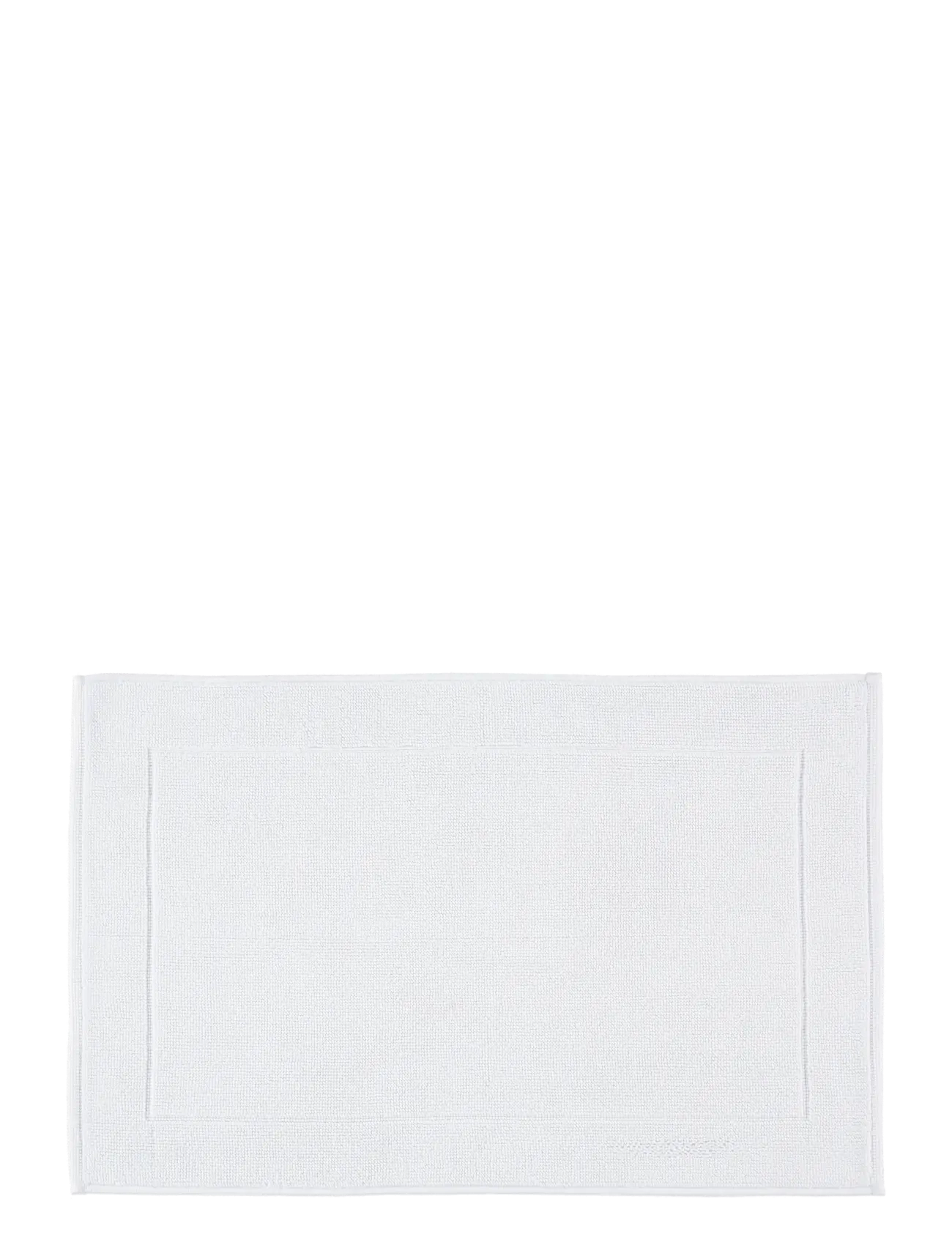 Gripsholm BATH MAT TERRY GREY 50X80 - Rugs - PURE WHITE / white